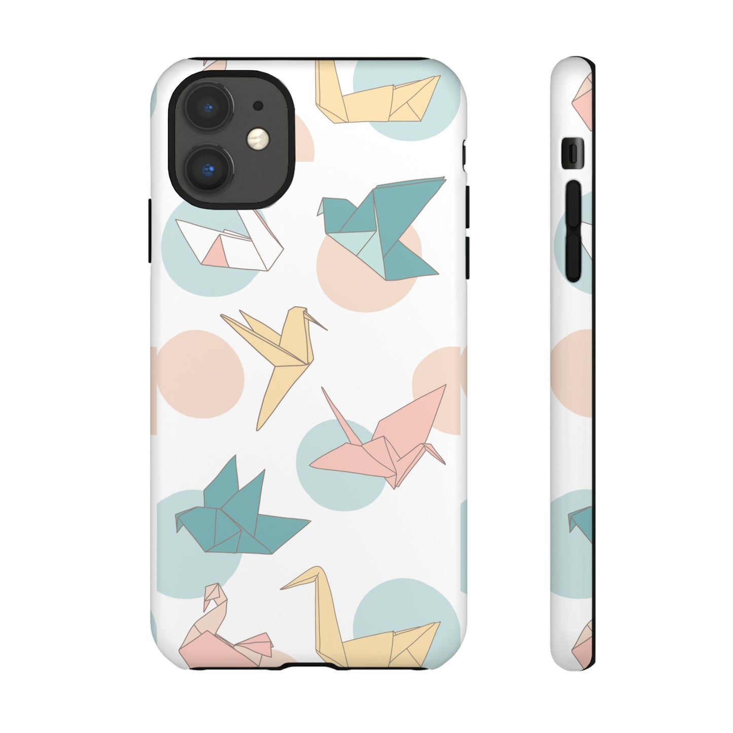 Origami Wallpaper Phone Case | iPhone 15 Plus/ Pro, 14, 13, 12| Google Pixel 7, Pro, 5| Samsung Galaxy S23 All Major Phone Models