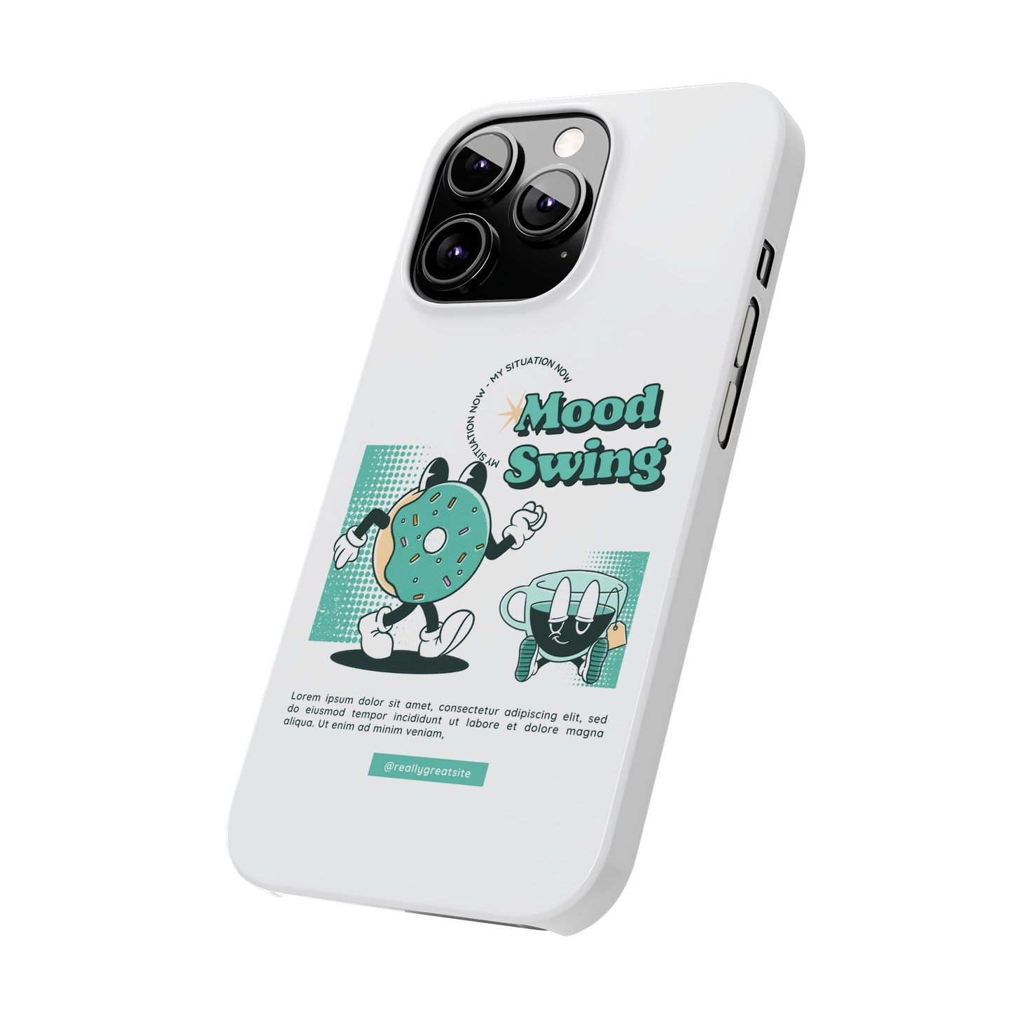 Mood Swing Phone Case | iPhone 15 Plus/ Pro, 14, 13, 12|