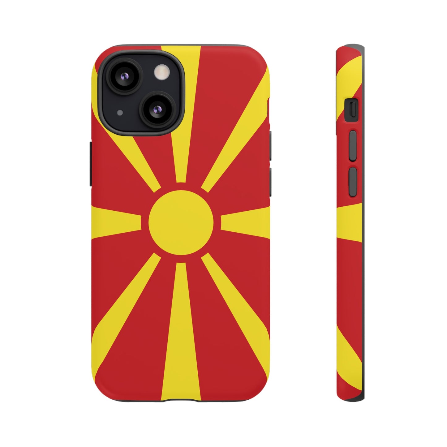 Macedonia Flag Phone Case | iPhone 15 Plus/ Pro, 14, 13, 12| Google Pixel 7, Pro, 5| Samsung Galaxy S23 All Major Phone Models