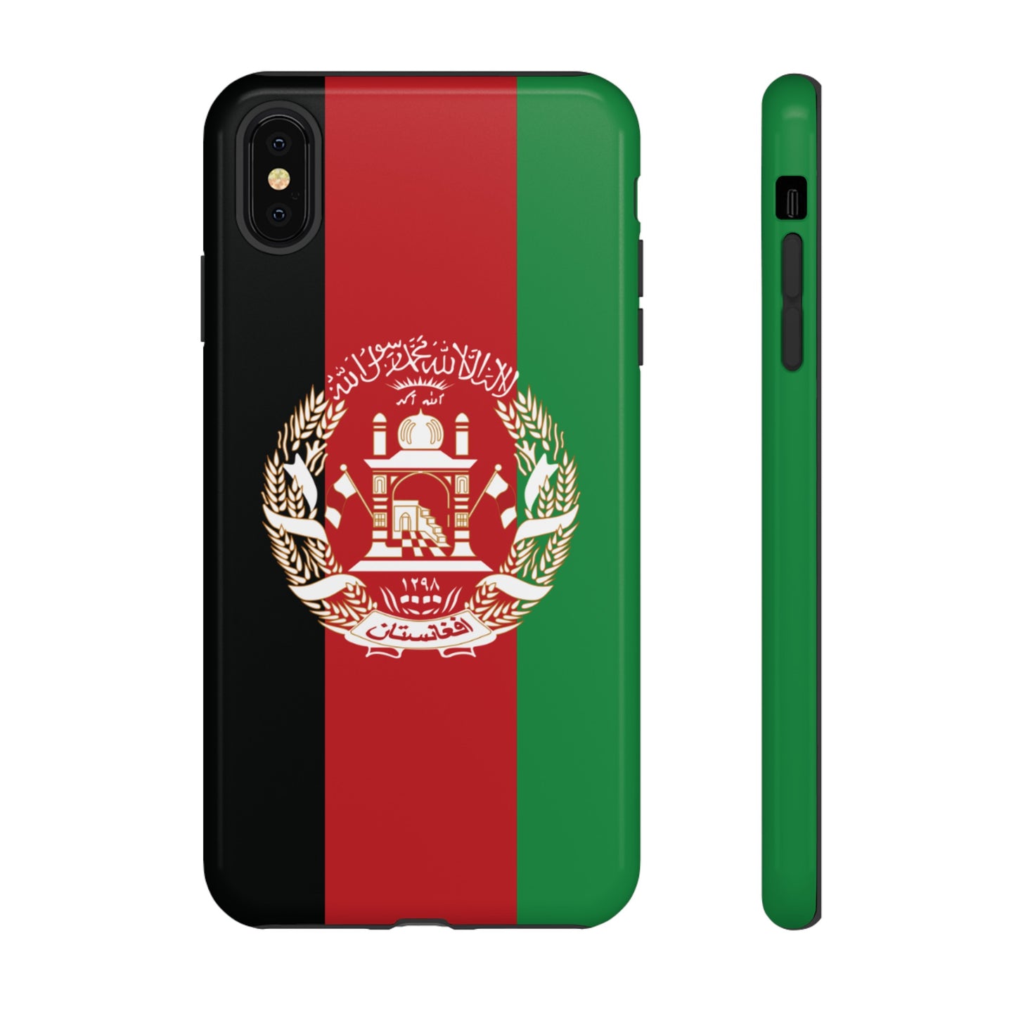 Afganistan Flag Phone Case | iPhone 15 Plus/ Pro, 14, 13, 12| Google Pixel 7, Pro, 5| Samsung Galaxy S23 All Major Phone Models