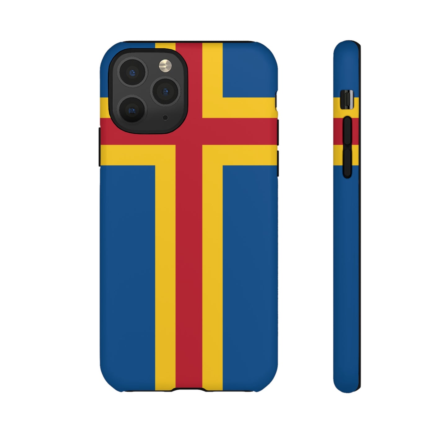 Aland Islands (Finland) Flag Phone Case | iPhone 15 Plus/ Pro, 14, 13, 12| Google Pixel 7, Pro, 5| Samsung Galaxy S23 All Major Phone Models