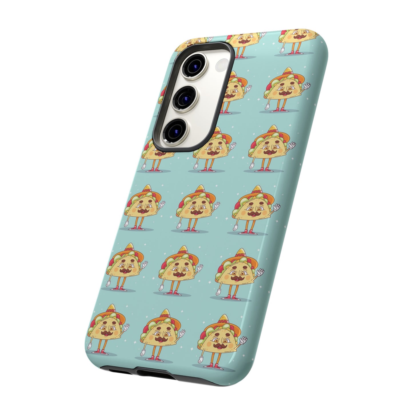 Taco Wallpaper Phone Case | iPhone 15 Plus/ Pro, 14, 13, 12| Google Pixel 7, Pro, 5| Samsung Galaxy S23 All Major Phone Models