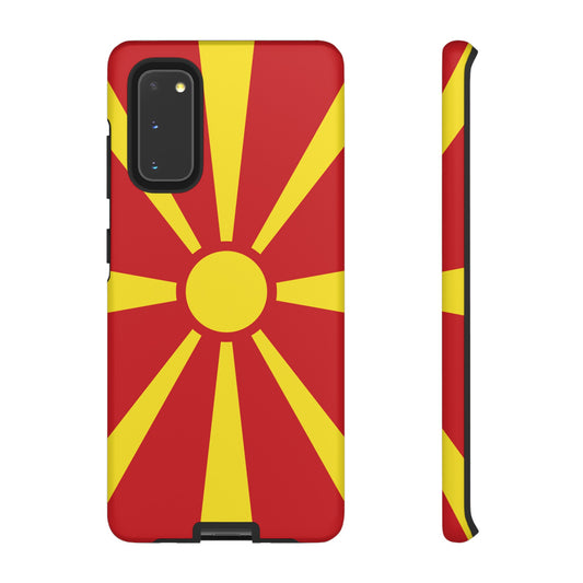 Macedonia Flag Phone Case | iPhone 15 Plus/ Pro, 14, 13, 12| Google Pixel 7, Pro, 5| Samsung Galaxy S23 All Major Phone Models