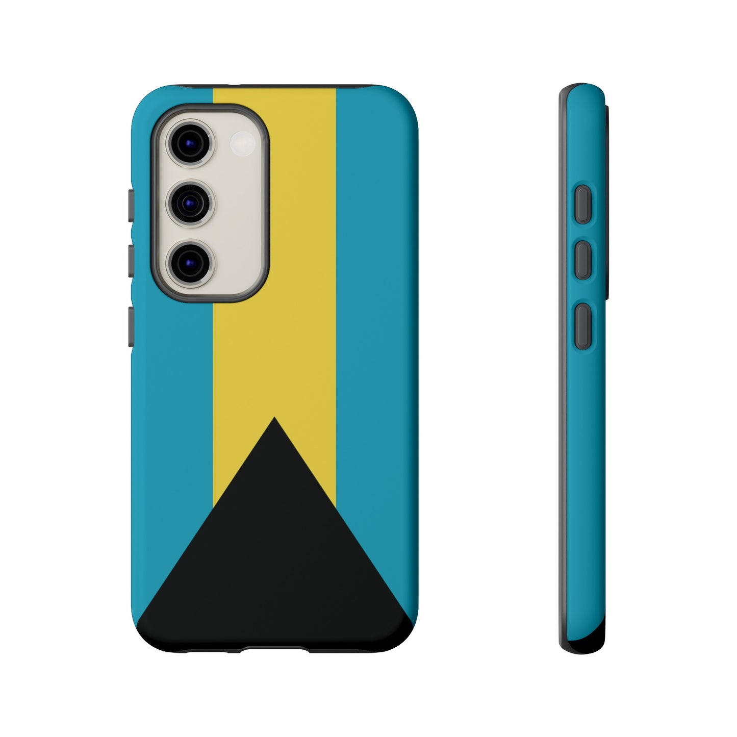 The Bahamas Flag Phone Case | iPhone 15 Plus/ Pro, 14, 13, 12| Google Pixel 7, Pro, 5| Samsung Galaxy S23 All Major Phone Models