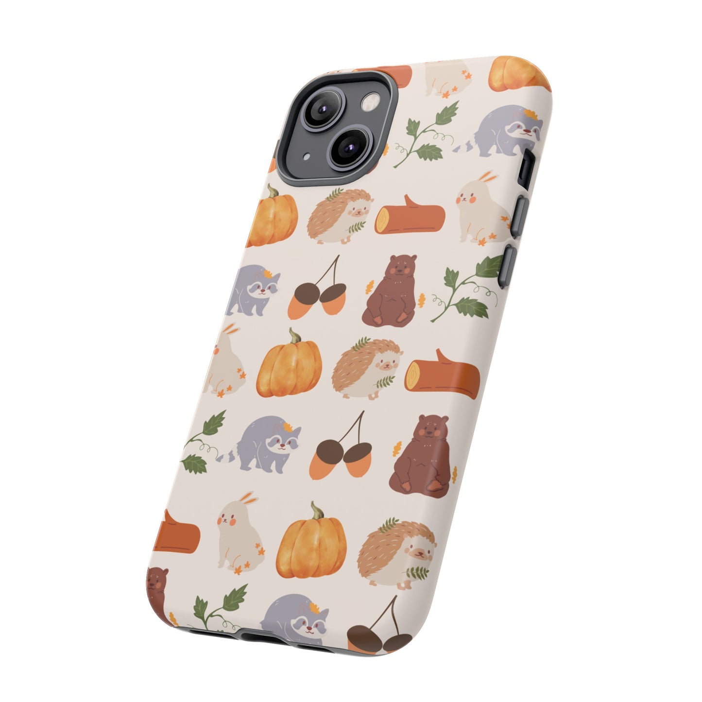 Forest Cute Animal Wallpaper Phone Case | iPhone 15 Plus/ Pro, 14, 13, 12| Google Pixel 7, Pro, 5| Samsung Galaxy S23 All Major Phone Models