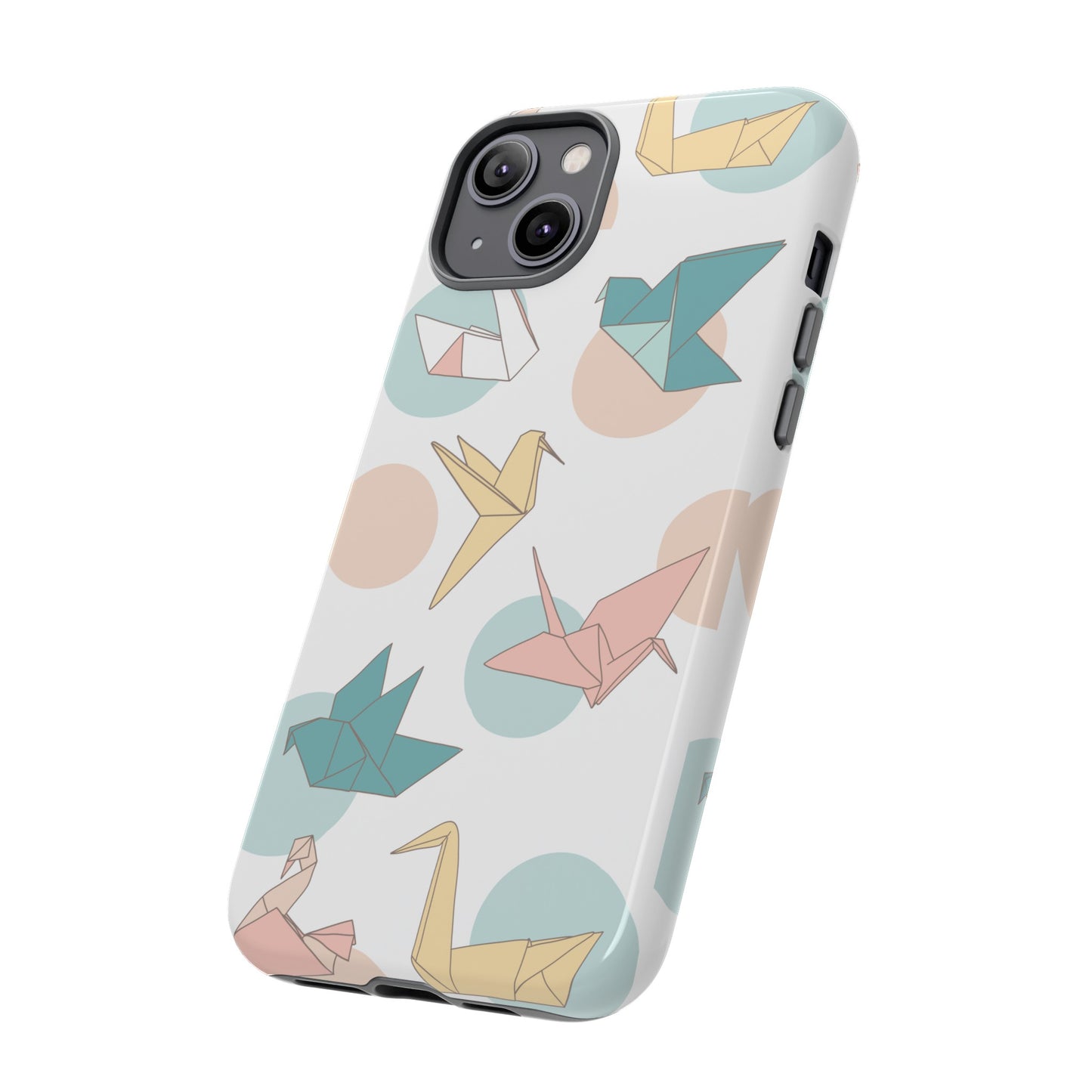 Origami Wallpaper Phone Case | iPhone 15 Plus/ Pro, 14, 13, 12| Google Pixel 7, Pro, 5| Samsung Galaxy S23 All Major Phone Models