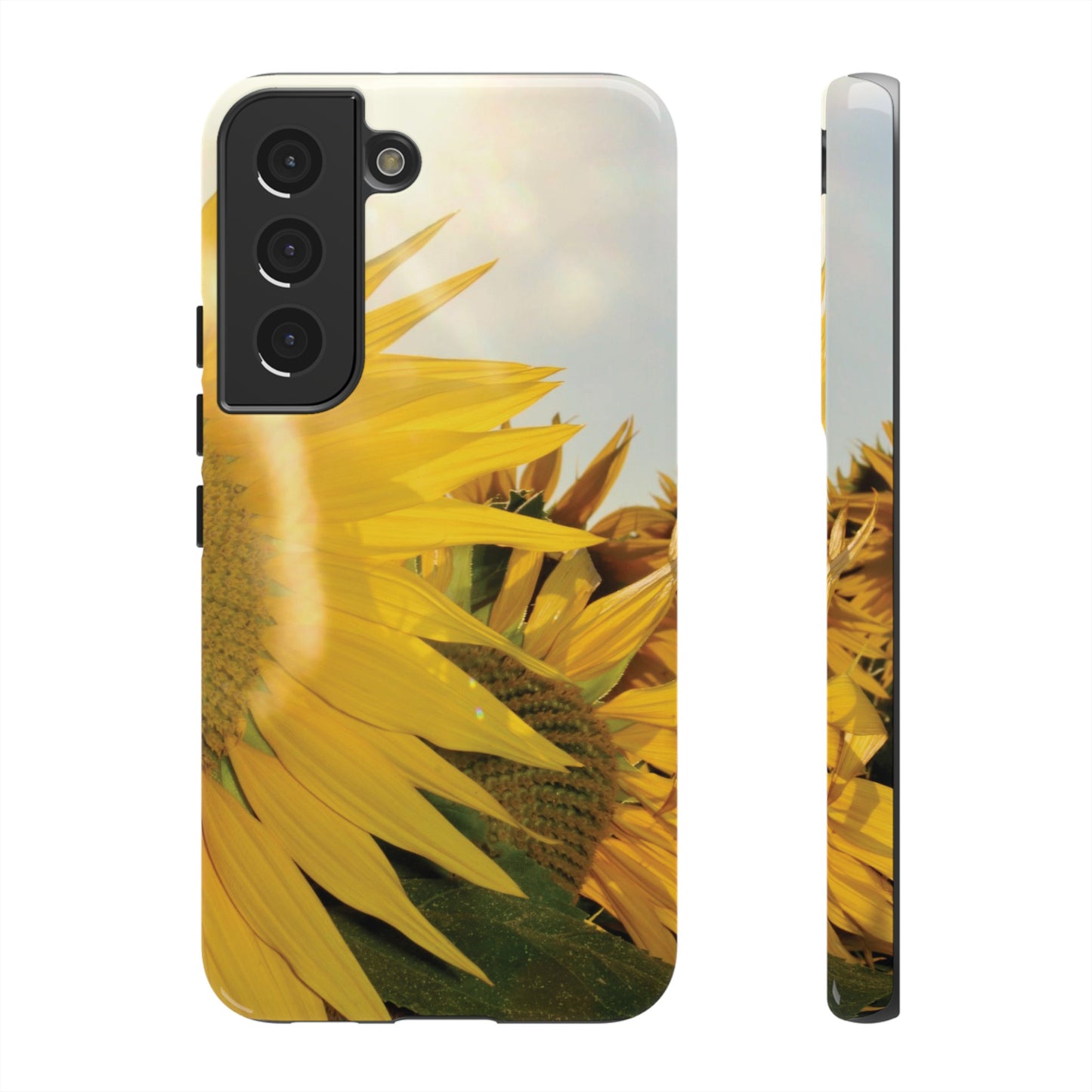 Bright Sunflower Wallpaper Phone Case | iPhone 15 Plus/ Pro, 14, 13, 12| Google Pixel 7, Pro, 5| Samsung Galaxy S23 All Major Phone Models