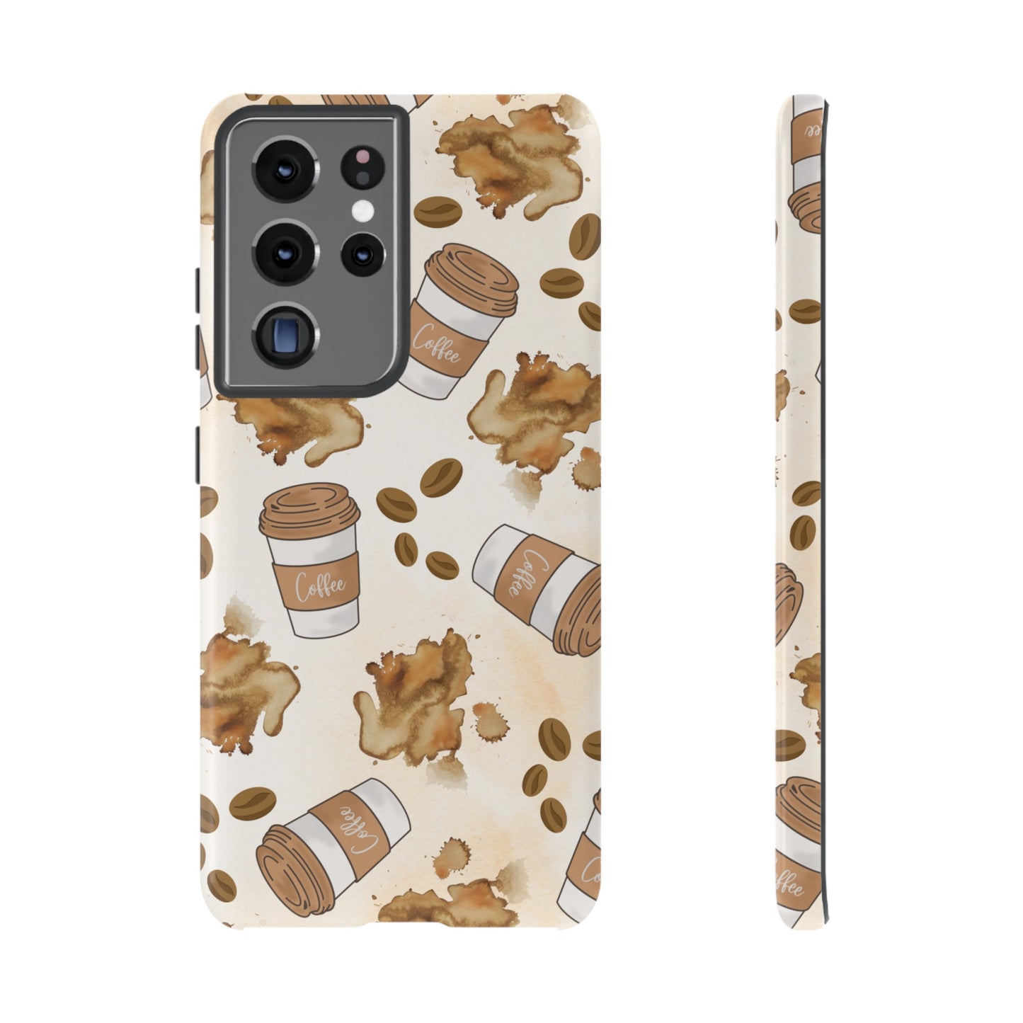 Coffee Wallpaper Phone Case | iPhone 15 Plus/ Pro, 14, 13, 12| Google Pixel 7, Pro, 5| Samsung Galaxy S23 All Major Phone Models