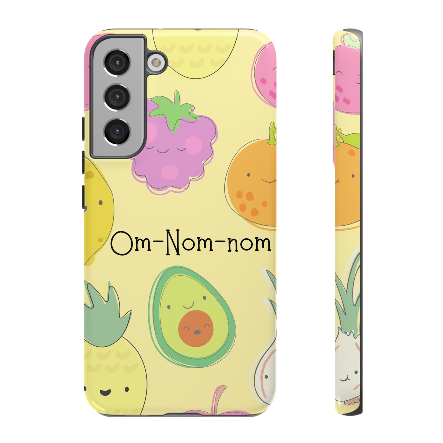 Om-Nom-Nom Phone Case | iPhone 15 Plus/ Pro, 14, 13, 12| Google Pixel 7, Pro, 5| Samsung Galaxy S23 All Major Phone Models