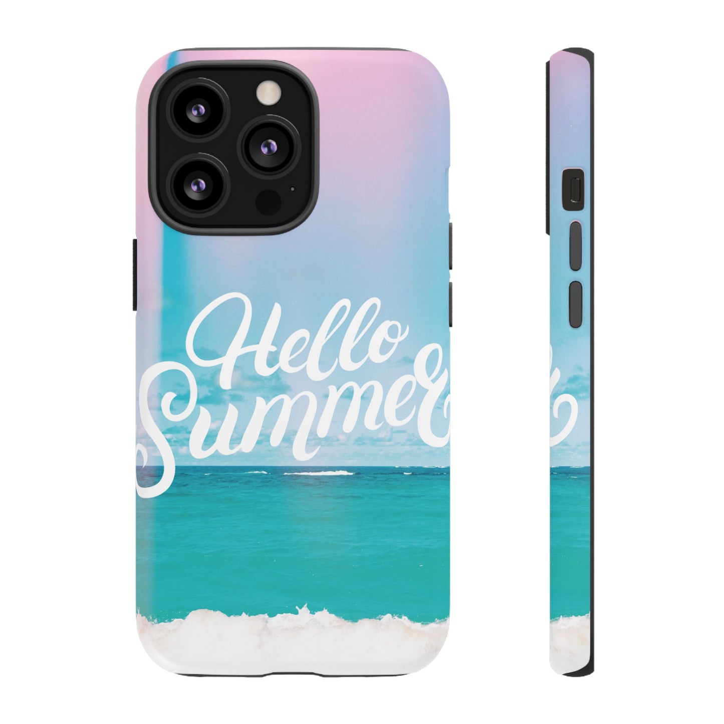 Hello Summer Wallpaper Phone Case | iPhone 15 Plus/ Pro, 14, 13, 12| Google Pixel 7, Pro, 5| Samsung Galaxy S23 All Major Phone Models