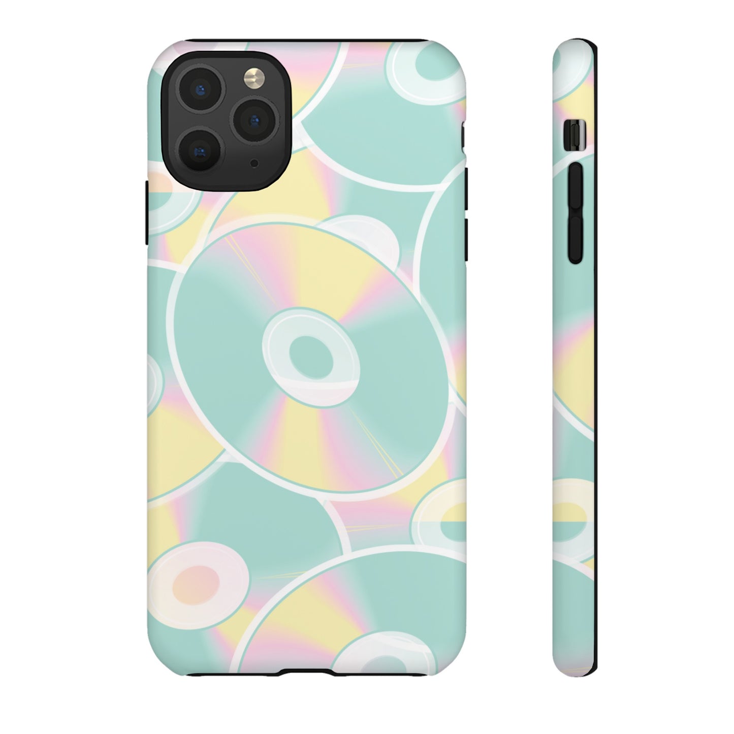 90's CD Wallpaper Phone Case | iPhone 15 Plus/ Pro, 14, 13, 12| Google Pixel 7, Pro, 5| Samsung Galaxy S23 All Major Phone Models