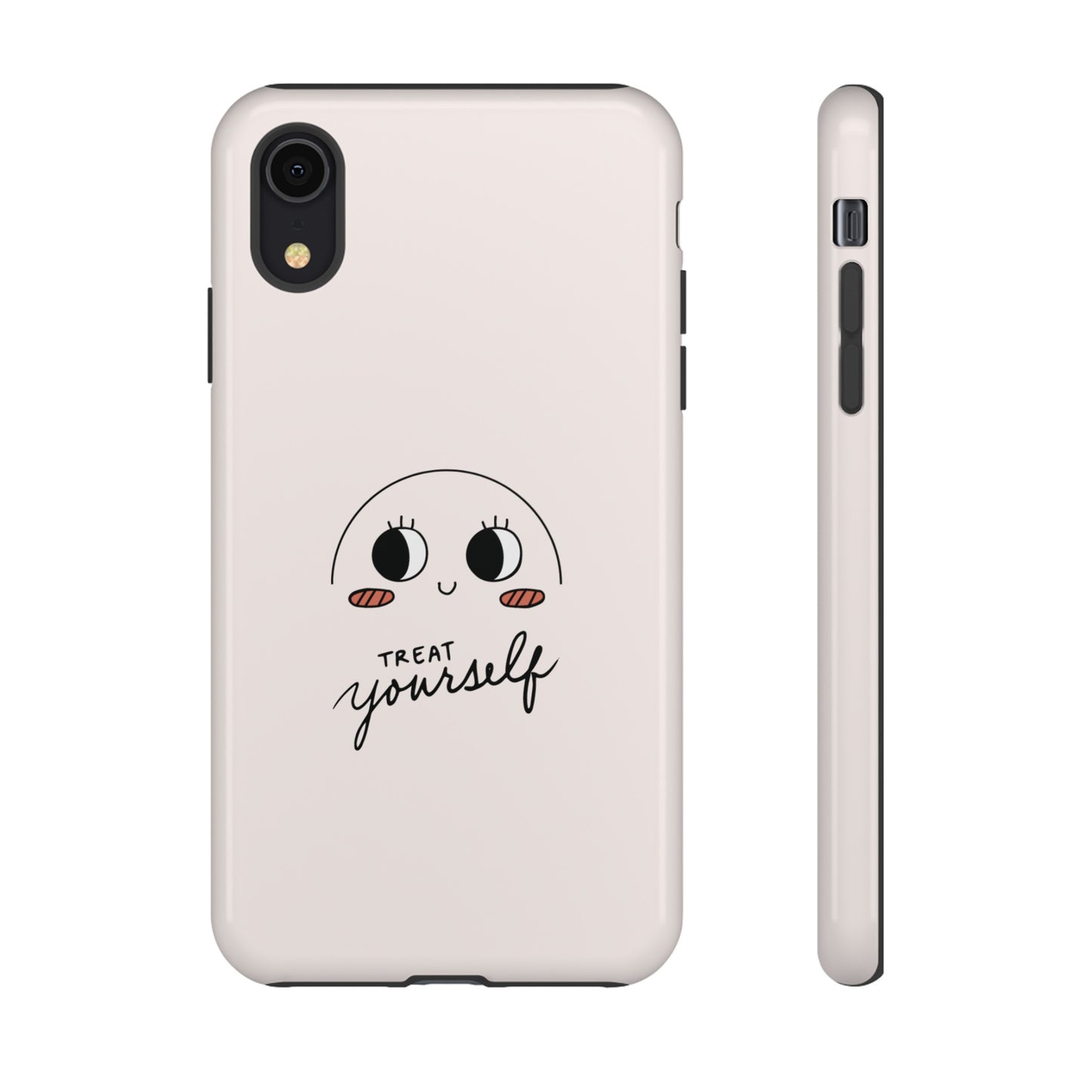 Treat Yourself Wallpaper Phone Case | iPhone 15 Plus/ Pro, 14, 13, 12| Google Pixel 7, Pro, 5| Samsung Galaxy S23 All Major Phone Models