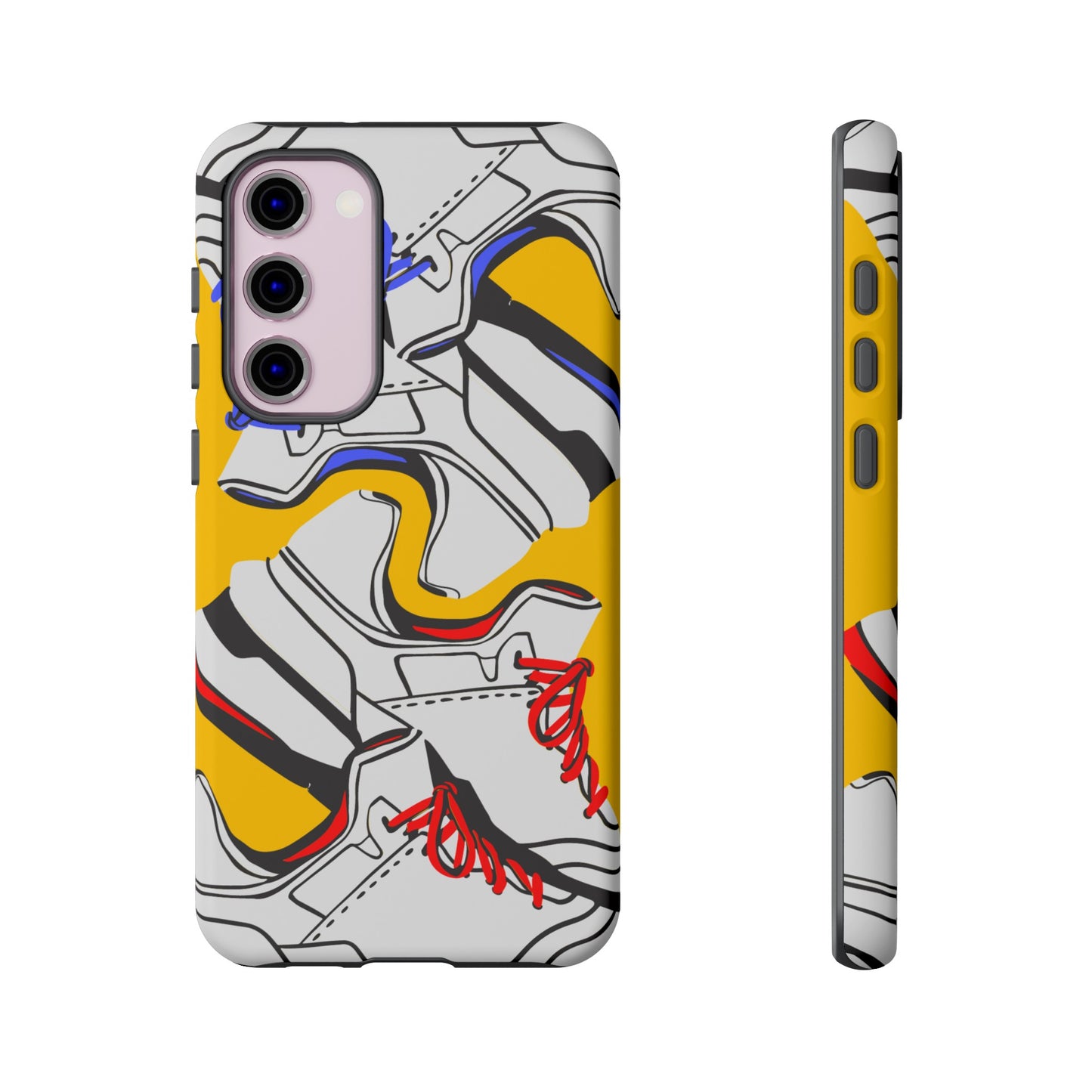 Sneakers Wallpaper Phone Case | iPhone 15 Plus/ Pro, 14, 13, 12| Google Pixel 7, Pro, 5| Samsung Galaxy S23 All Major Phone Models