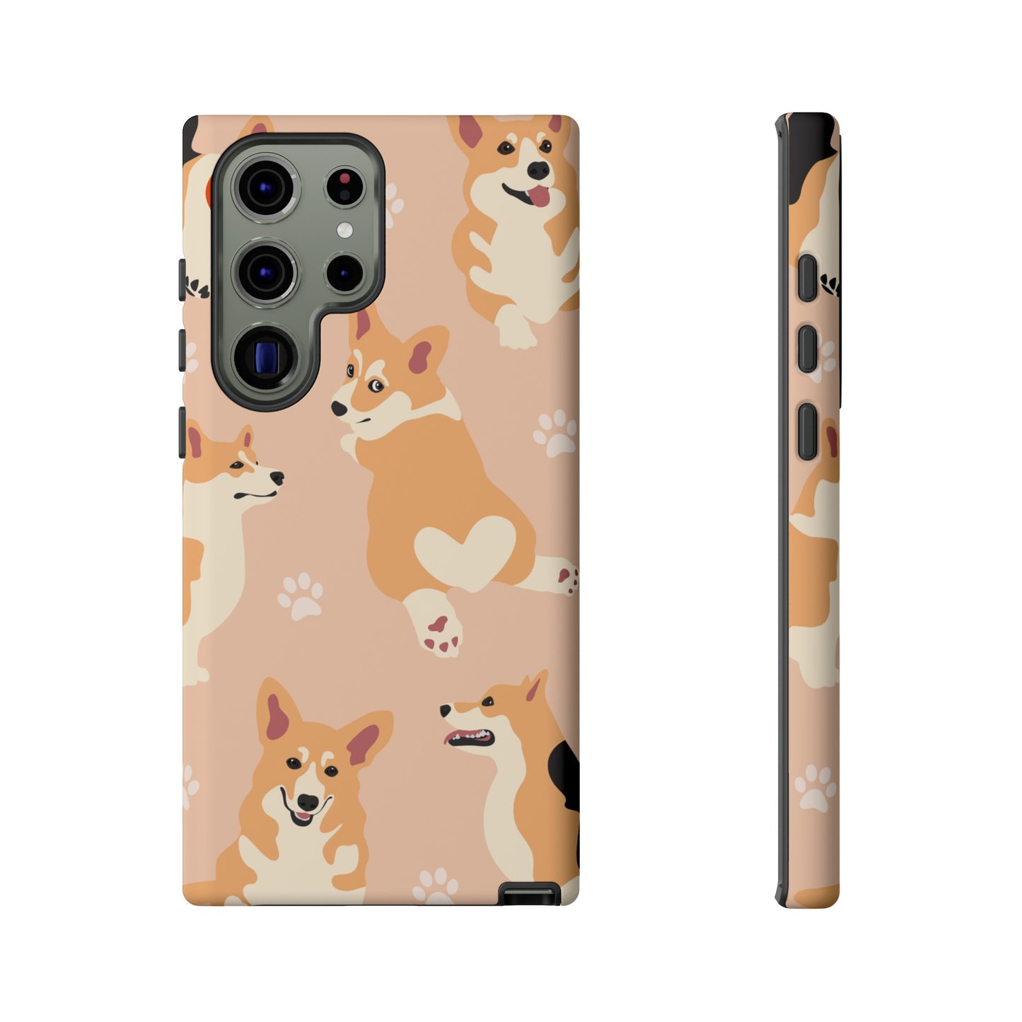 Corgi Wallpaper Phone Case | iPhone 15 Plus/ Pro, 14, 13, 12| Google Pixel 7, Pro, 5| Samsung Galaxy S23 All Major Phone Models