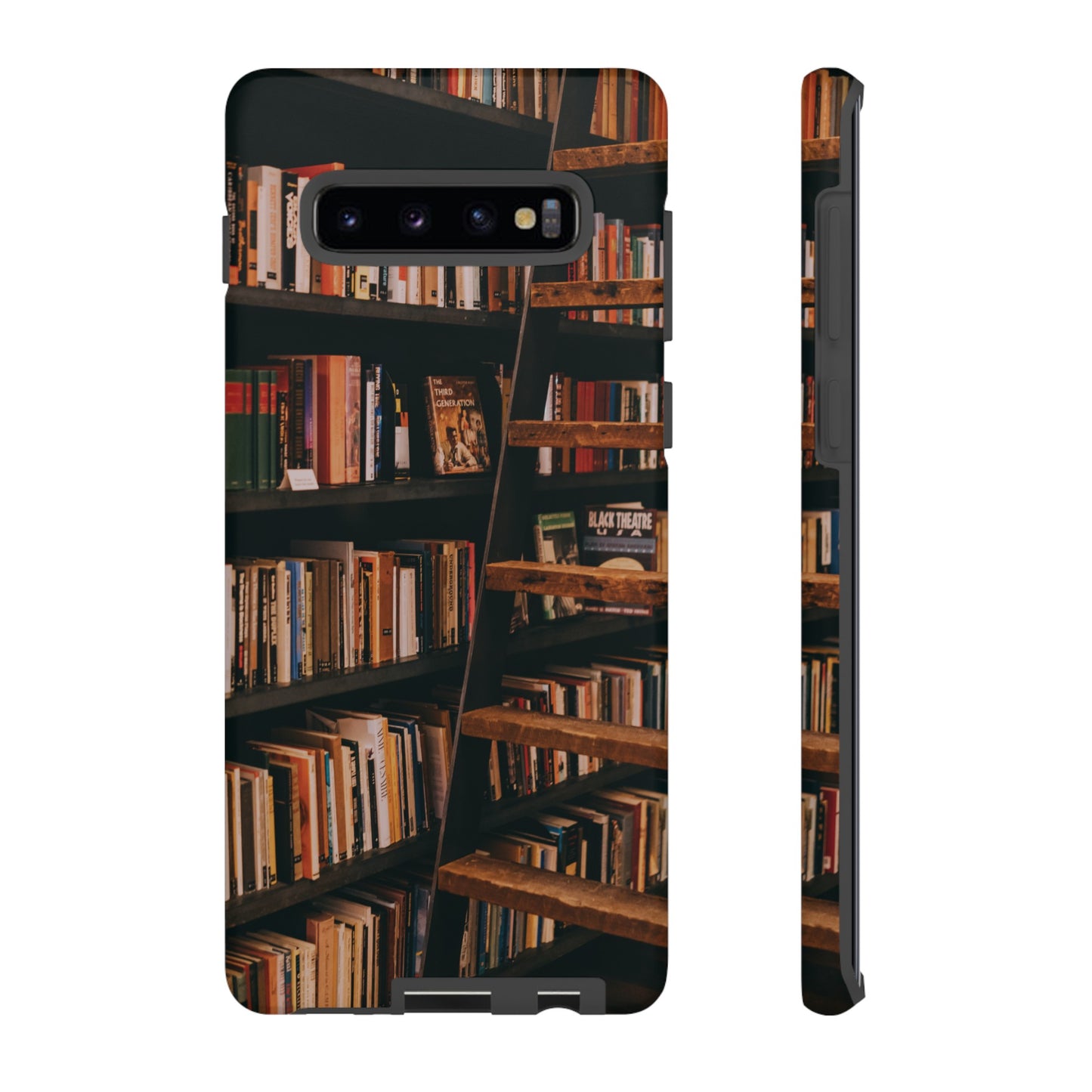 Bookcase Wallpaper Phone Case | iPhone 15 Plus/ Pro, 14, 13, 12| Google Pixel 7, Pro, 5| Samsung Galaxy S23 All Major Phone Models