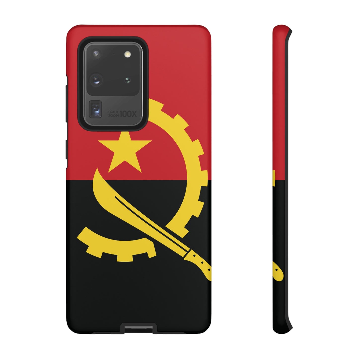 Angola Flag Phone Case | iPhone 15 Plus/ Pro, 14, 13, 12| Google Pixel 7, Pro, 5| Samsung Galaxy S23 All Major Phone Models