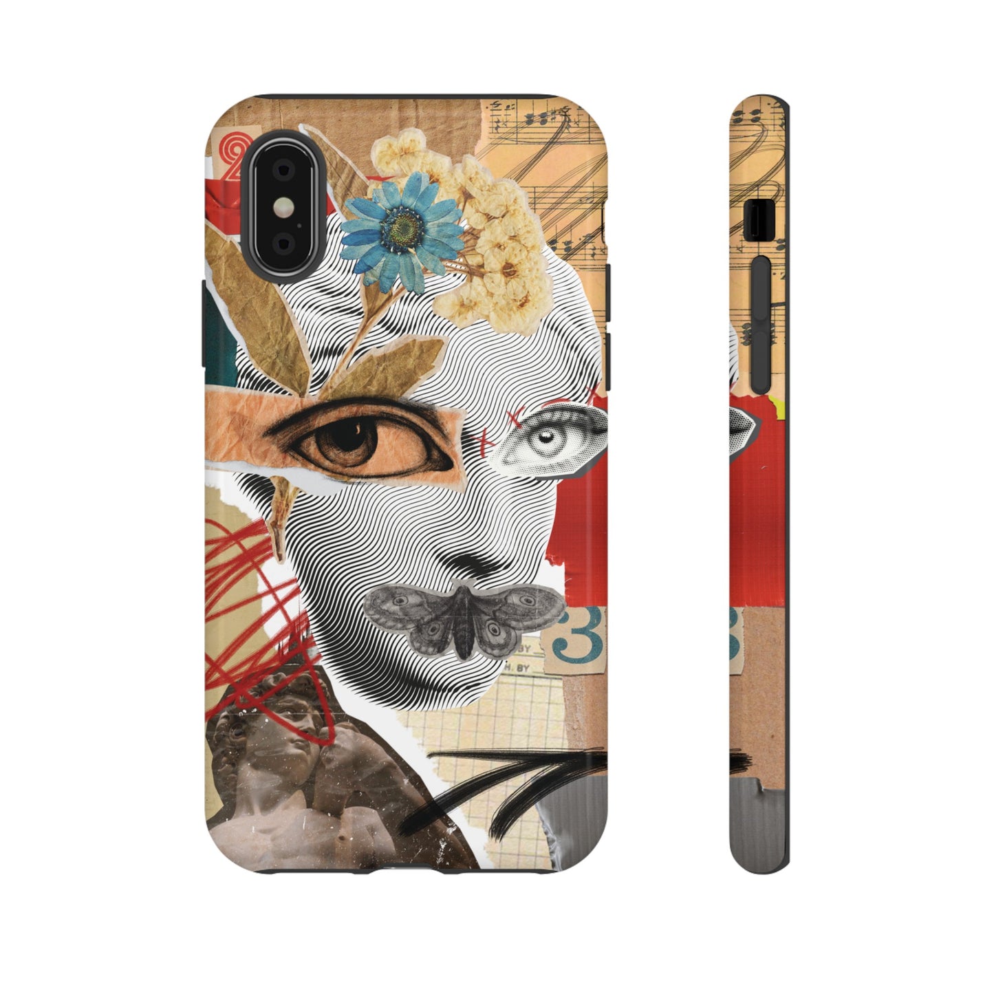 Woman Collage Wallpaper Phone Case | iPhone 15 Plus/ Pro, 14, 13, 12| Google Pixel 7, Pro, 5| Samsung Galaxy S23 All Major Phone Models