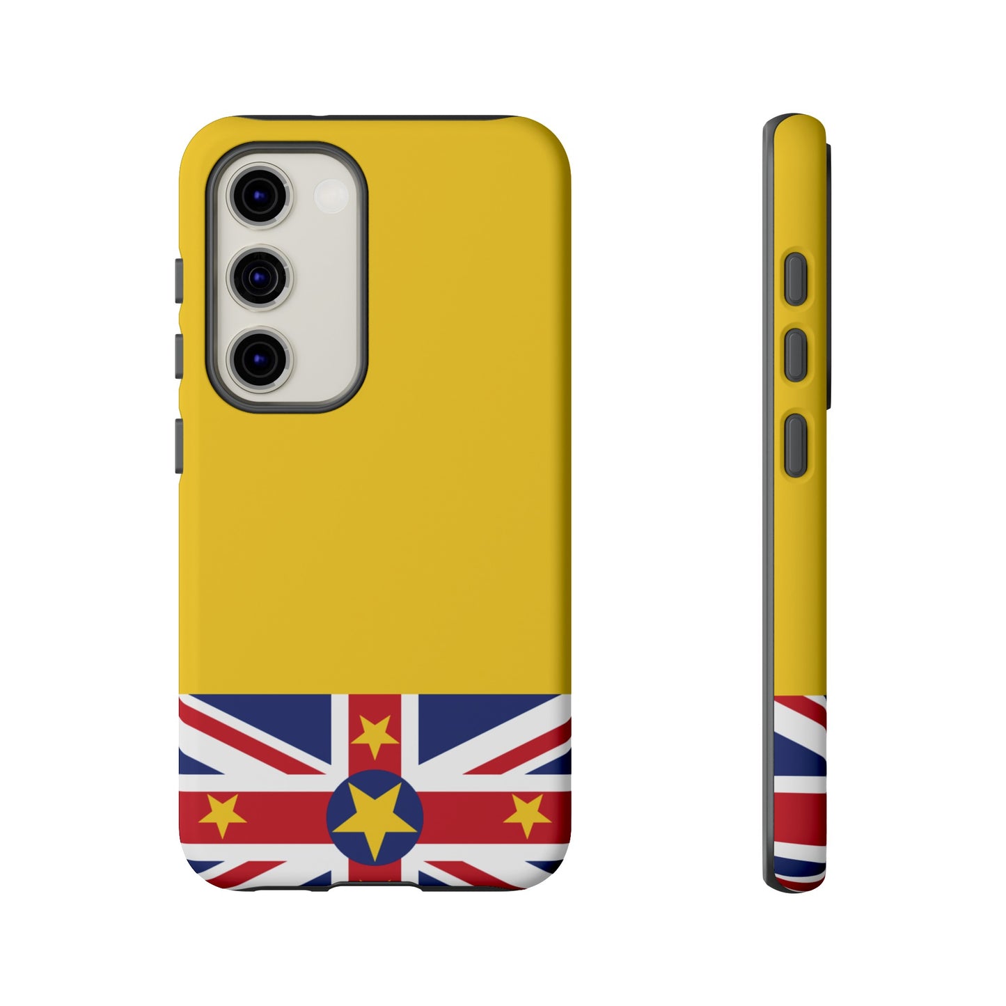 Niue New Zealand Flag Phone Case | iPhone 15 Plus/ Pro, 14, 13, 12| Google Pixel 7, Pro, 5| Samsung Galaxy S23 All Major Phone Models