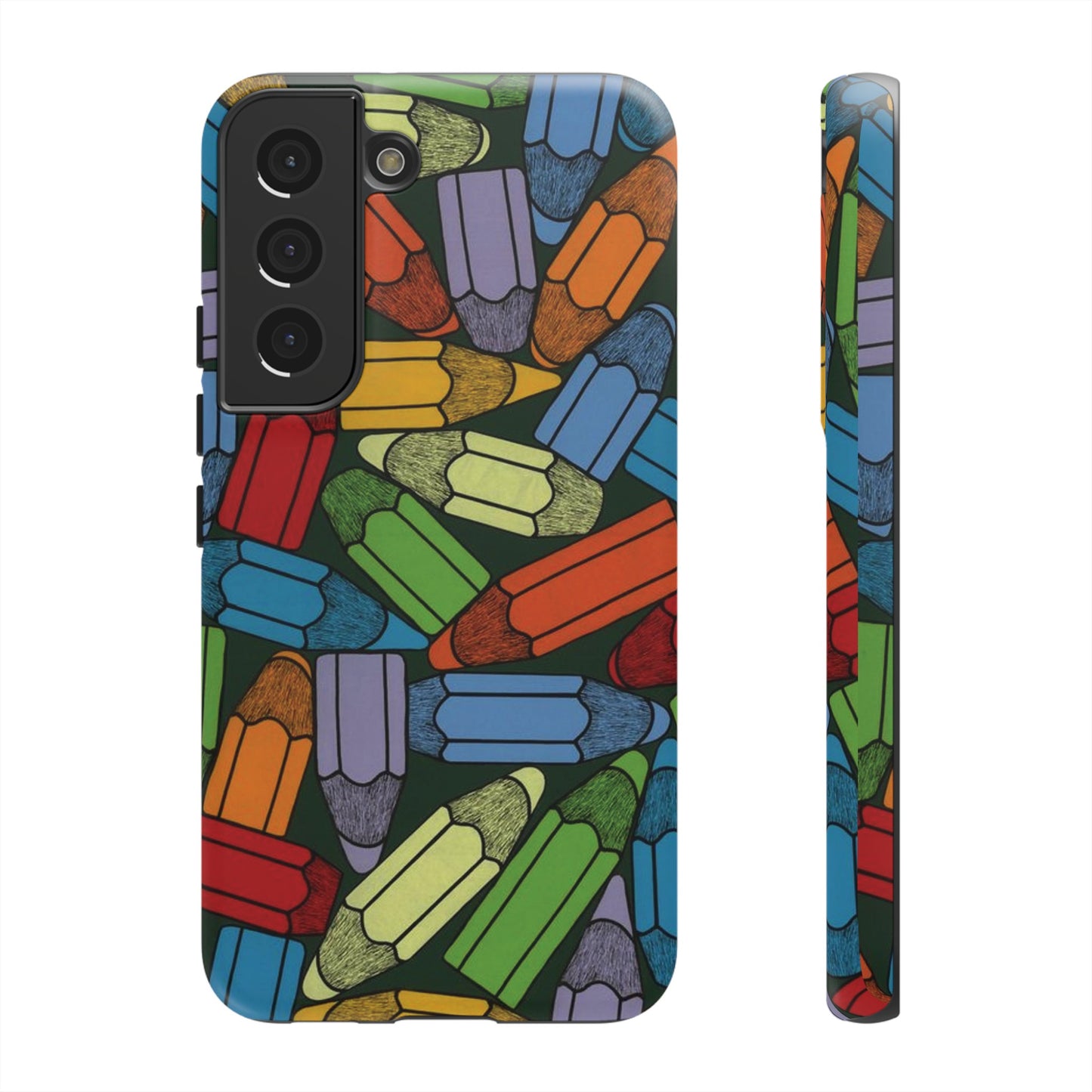 Pencil Wallpaper Phone Case | iPhone 15 Plus/ Pro, 14, 13, 12| Google Pixel 7, Pro, 5| Samsung Galaxy S23 All Major Phone Models