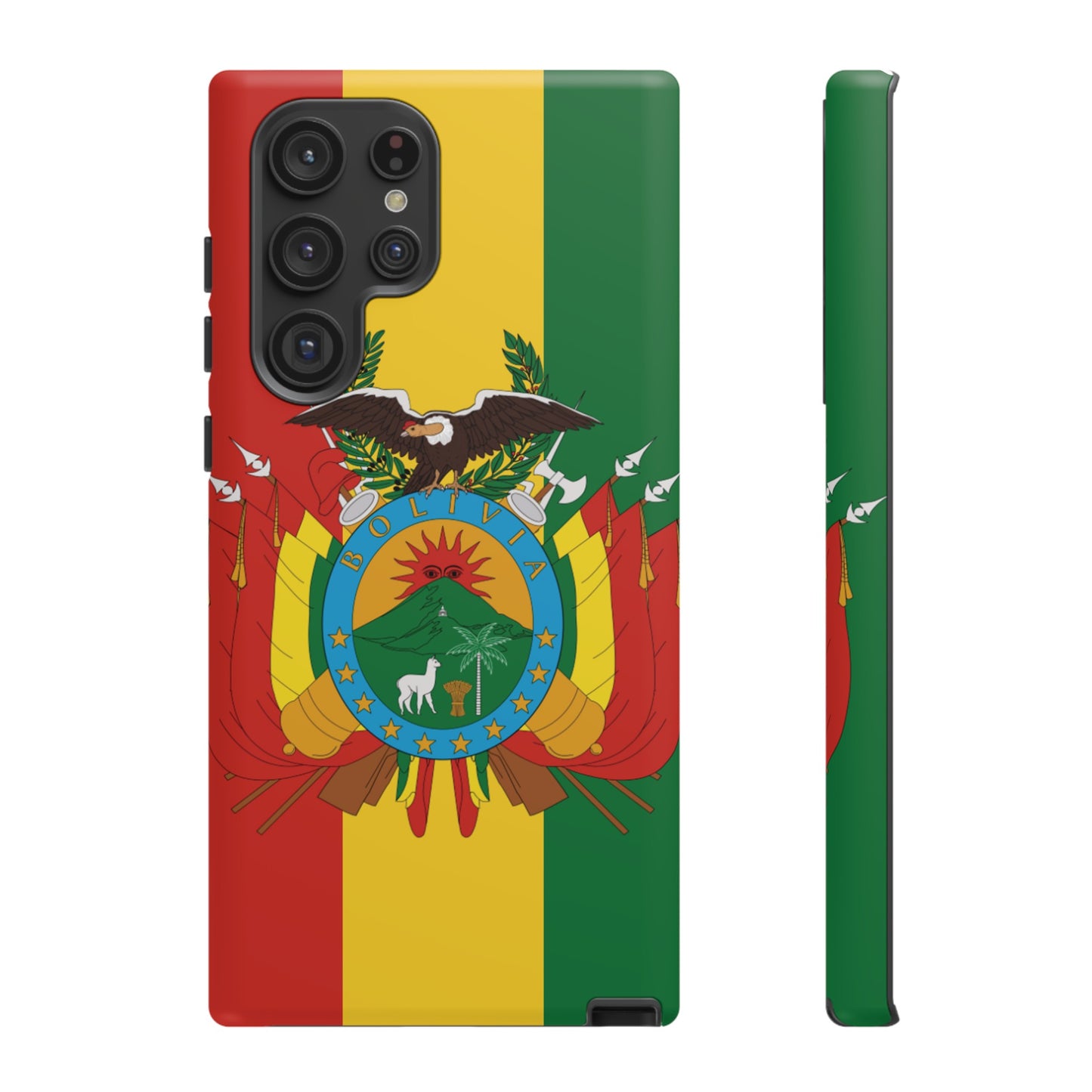 Bolivia Flag Phone Case | iPhone 15 Plus/ Pro, 14, 13, 12| Google Pixel 7, Pro, 5| Samsung Galaxy S23 All Major Phone Models