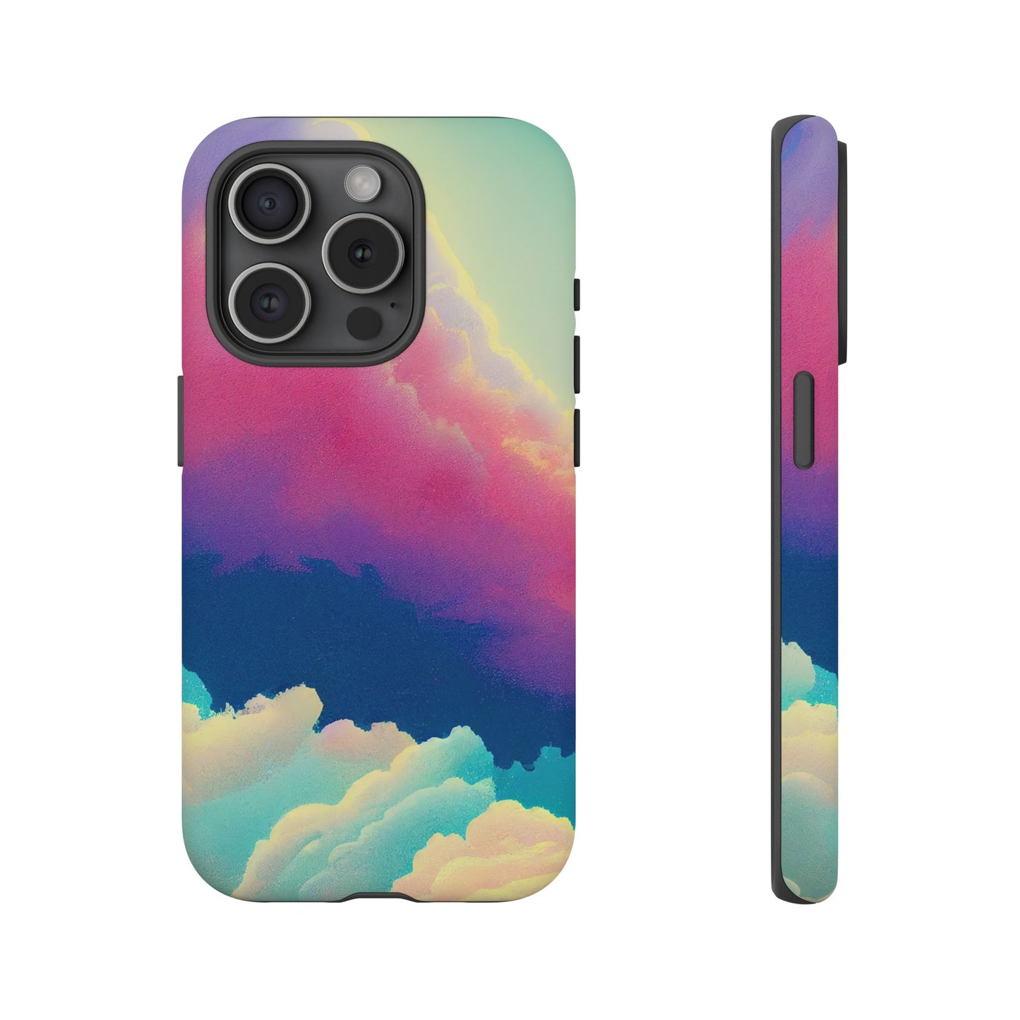 Colourful Clouds Wallpaper Phone Case | iPhone 15 Plus/ Pro, 14, 13, 12| Google Pixel 7, Pro, 5| Samsung Galaxy S23 All Major Phone Models