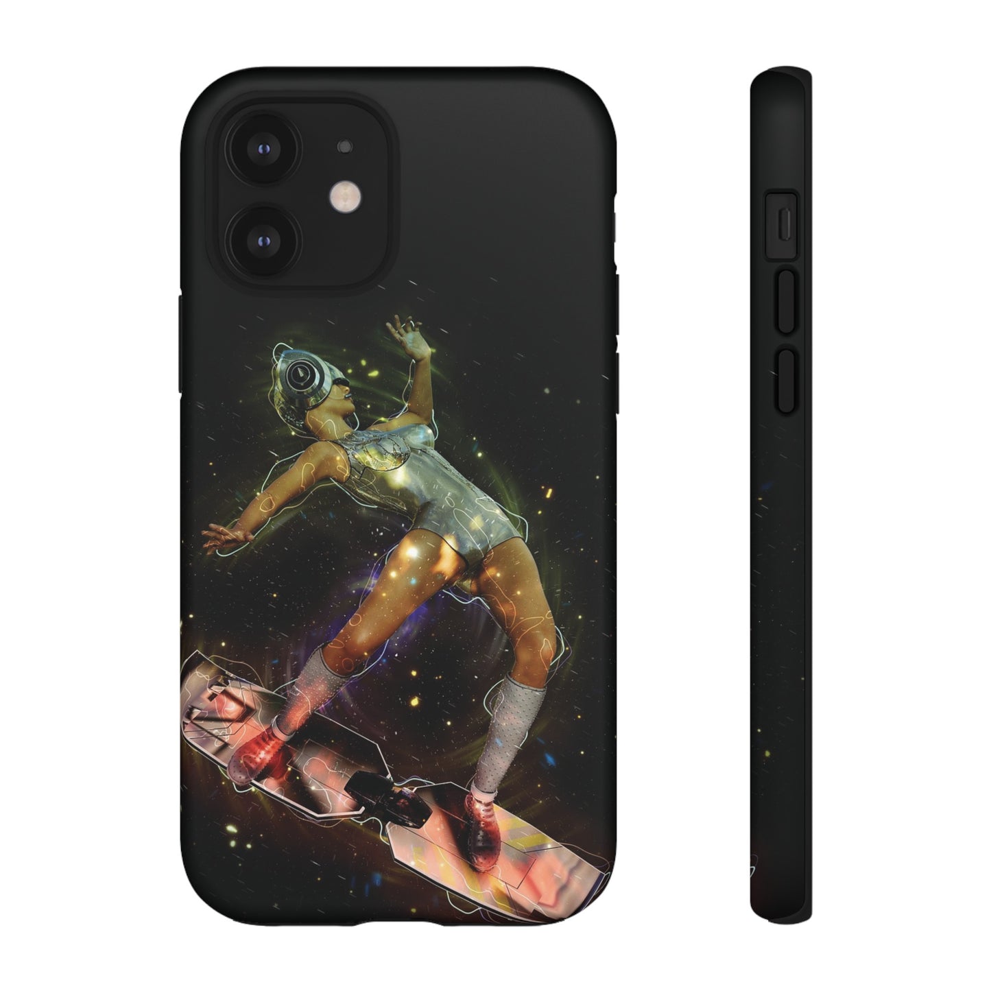 Sci-Fi Skateboard Wallpaper Phone Case | iPhone 15 Plus/ Pro, 14, 13, 12| Google Pixel 7, Pro, 5| Samsung Galaxy S23 All Major Phone Models