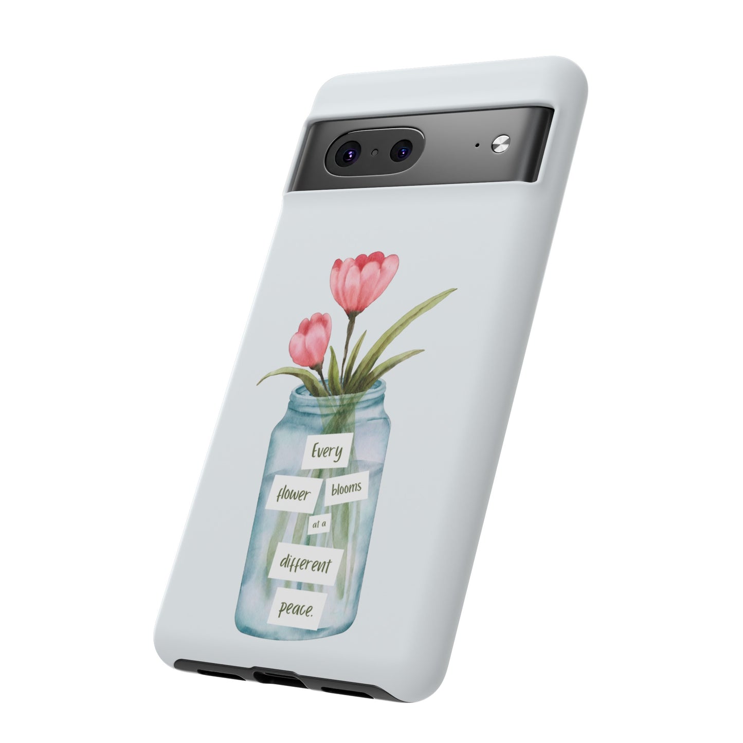 Flowers in a Jar Wallpaper Phone Case | iPhone 15 Plus/ Pro, 14, 13, 12| Google Pixel 7, Pro, 5| Samsung Galaxy S23 All Major Phone Models