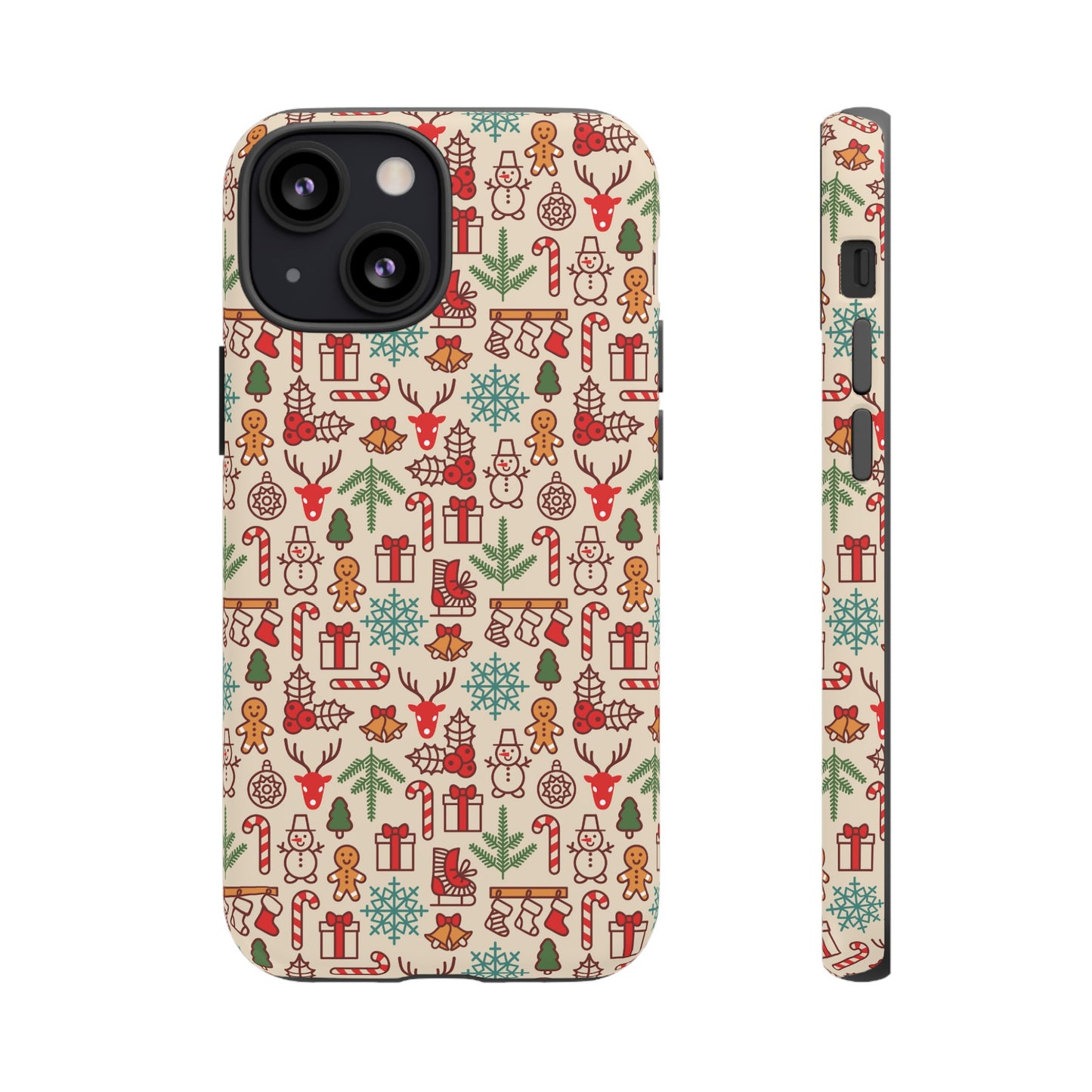 Collage Christmas Wallpaper Phone Case | iPhone 15 Plus/ Pro, 14, 13, 12| Google Pixel 7, Pro, 5| Samsung Galaxy S23 All Major Phone Models