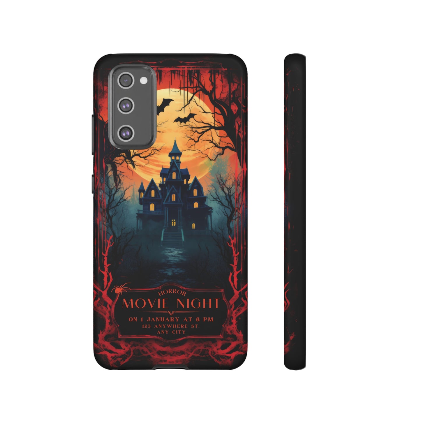 Horror Movie Night Phone Case | iPhone 15 Plus/ Pro, 14, 13, 12| Google Pixel 7, Pro, 5| Samsung Galaxy S23 All Major Phone Models