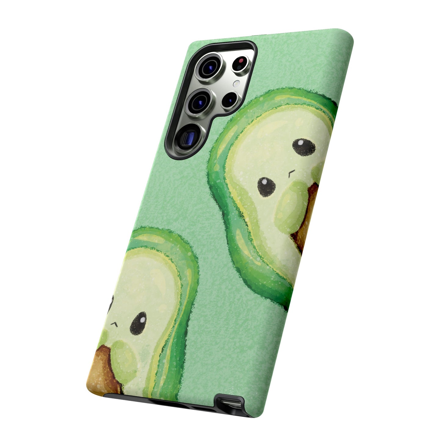 Avocado Friends Wallpaper Phone Case | iPhone 15 Plus/ Pro, 14, 13, 12| Google Pixel 7, Pro, 5| Samsung Galaxy S23 All Major Phone Models