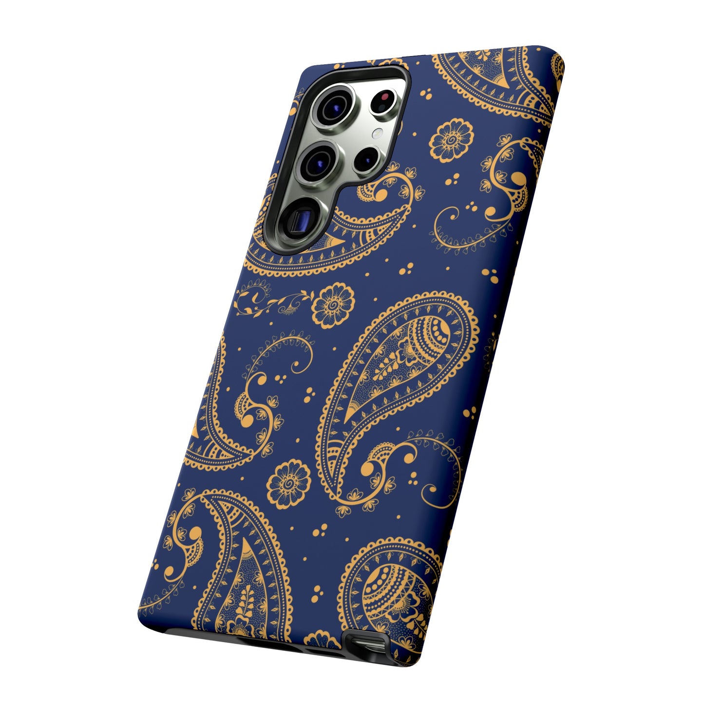 Indian Paisley Wallpaper Phone Case | iPhone 15 Plus/ Pro, 14, 13, 12| Google Pixel 7, Pro, 5| Samsung Galaxy S23 All Major Phone Models