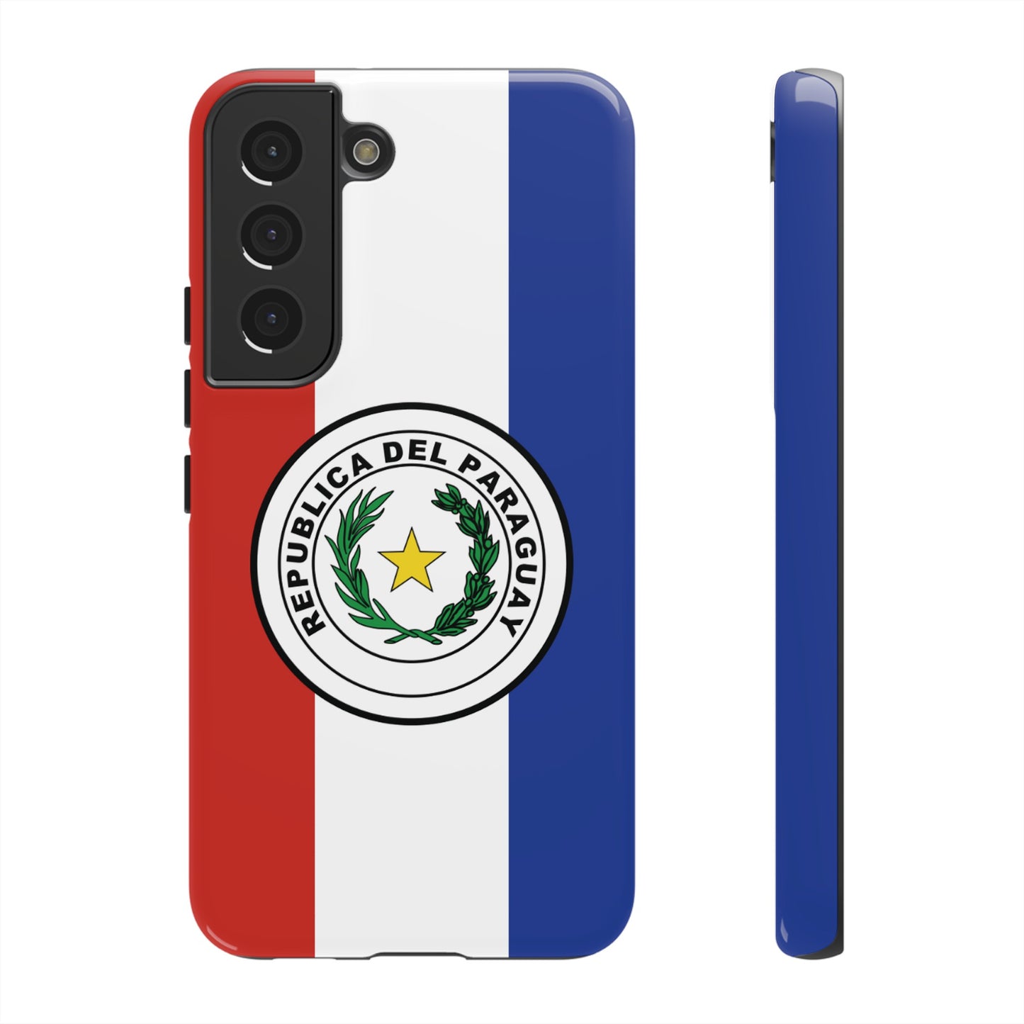 Paraguay Flag Phone Case | iPhone 15 Plus/ Pro, 14, 13, 12| Google Pixel 7, Pro, 5| Samsung Galaxy S23 All Major Phone Models