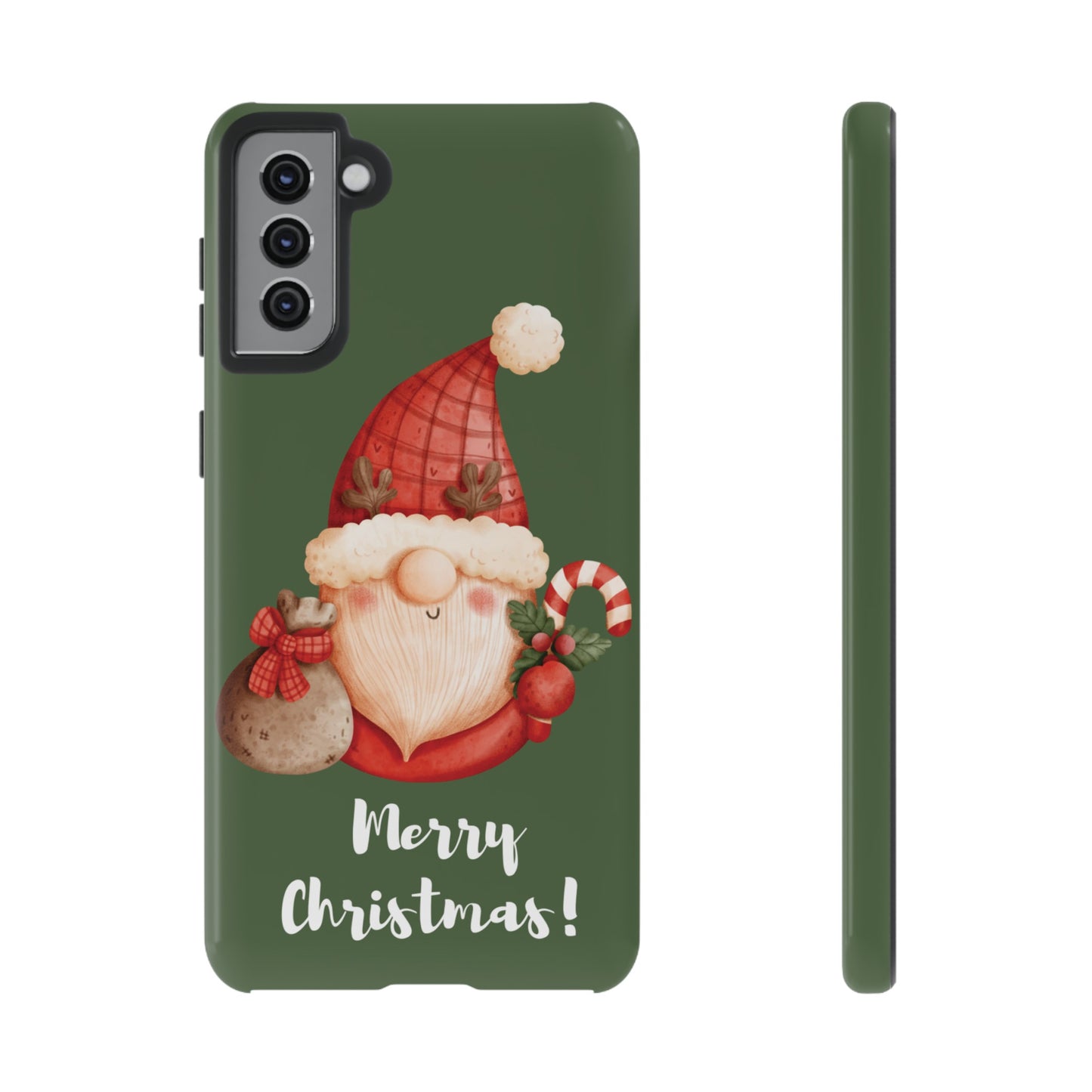 Cute Merry Christmas Wallpaper Phone Case | iPhone 15 Plus/ Pro, 14, 13, 12| Google Pixel 7, Pro, 5| Samsung Galaxy S23 All Major Phone Models