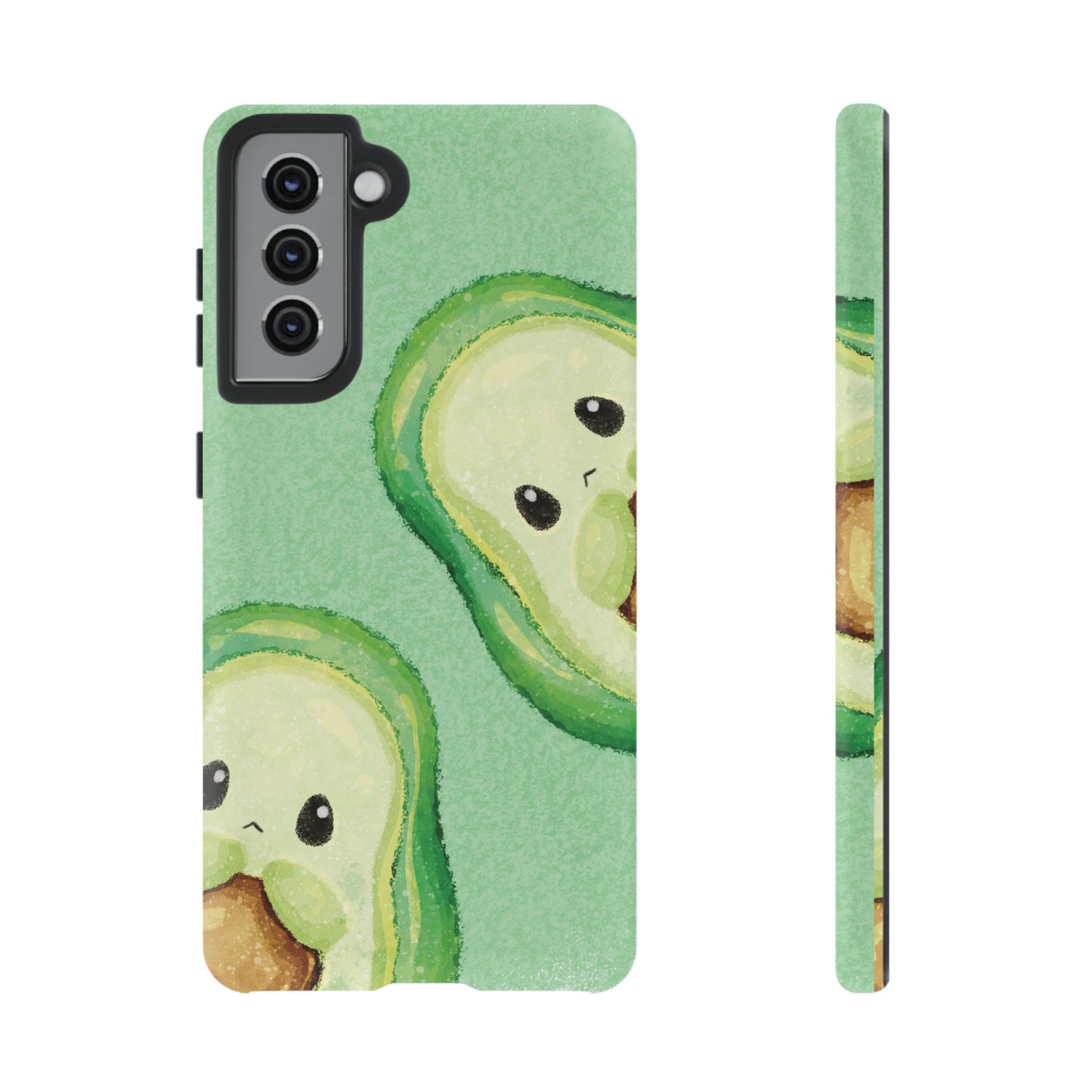 Avocado Friends Wallpaper Phone Case | iPhone 15 Plus/ Pro, 14, 13, 12| Google Pixel 7, Pro, 5| Samsung Galaxy S23 All Major Phone Models