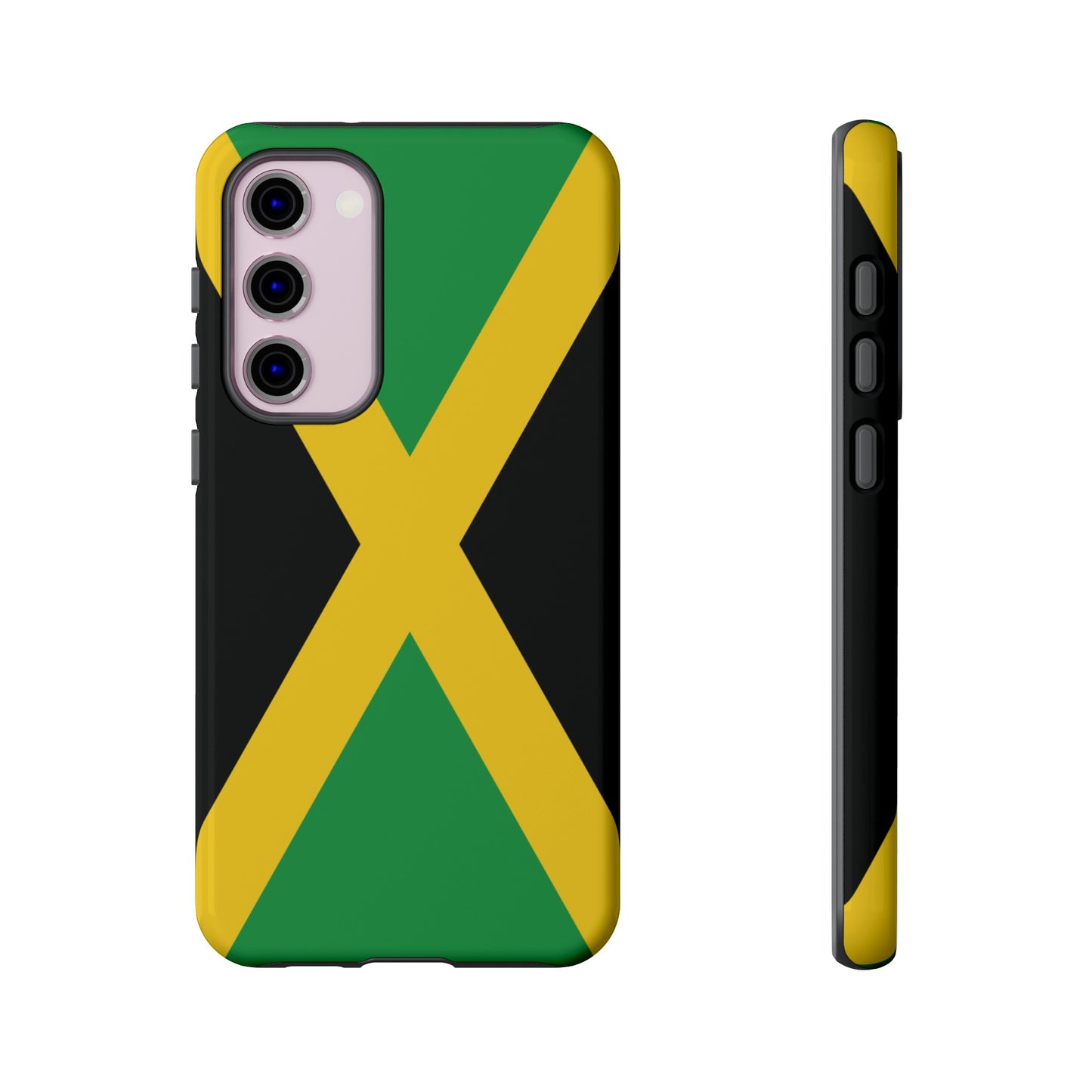 Jamaica Flag Phone Case | iPhone 15 Plus/ Pro, 14, 13, 12| Google Pixel 7, Pro, 5| Samsung Galaxy S23 All Major Phone Models