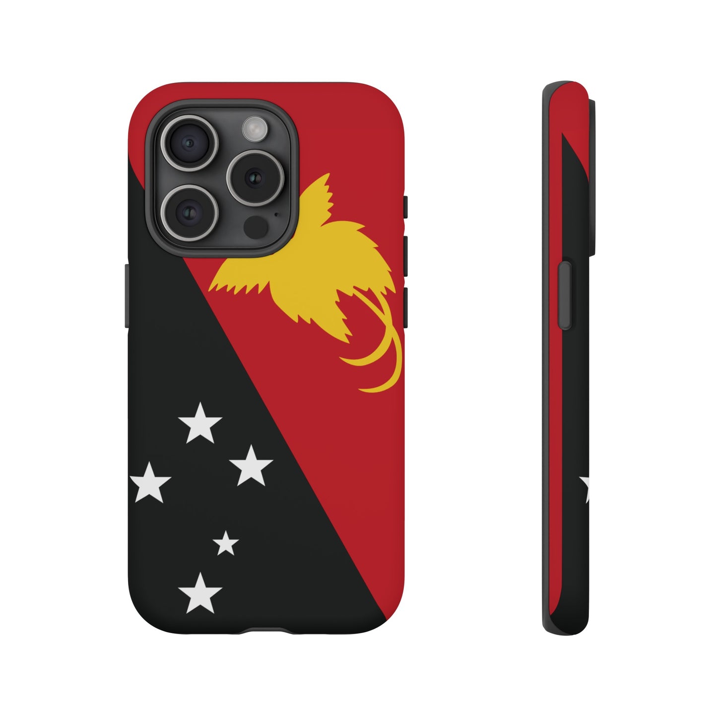 Papa New Guinea Flag Phone Case | iPhone 15 Plus/ Pro, 14, 13, 12| Google Pixel 7, Pro, 5| Samsung Galaxy S23 All Major Phone Models