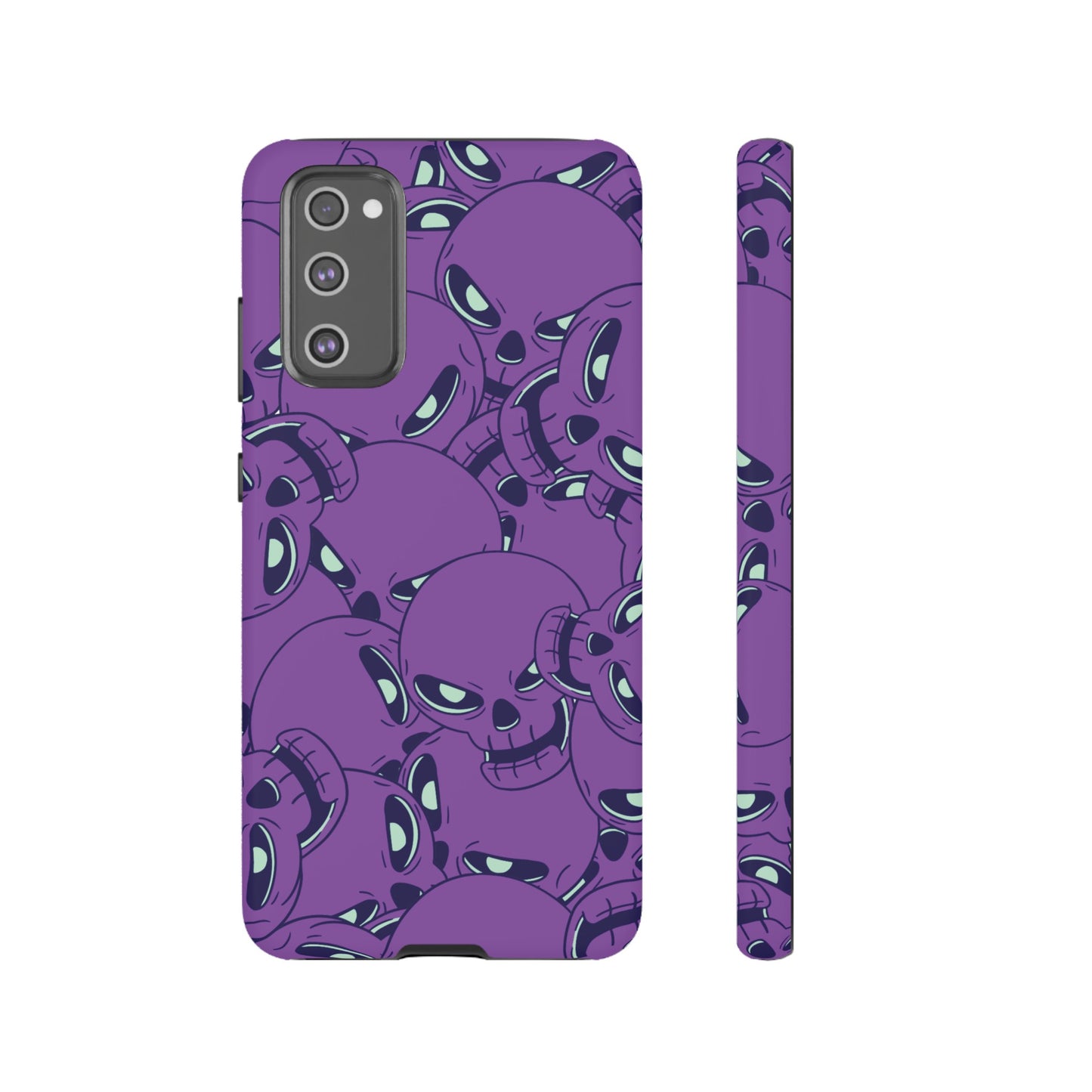 Glowing Skulls Wallpaper Phone Case | iPhone 15 Plus/ Pro, 14, 13, 12| Google Pixel 7, Pro, 5| Samsung Galaxy S23 All Major Phone Models