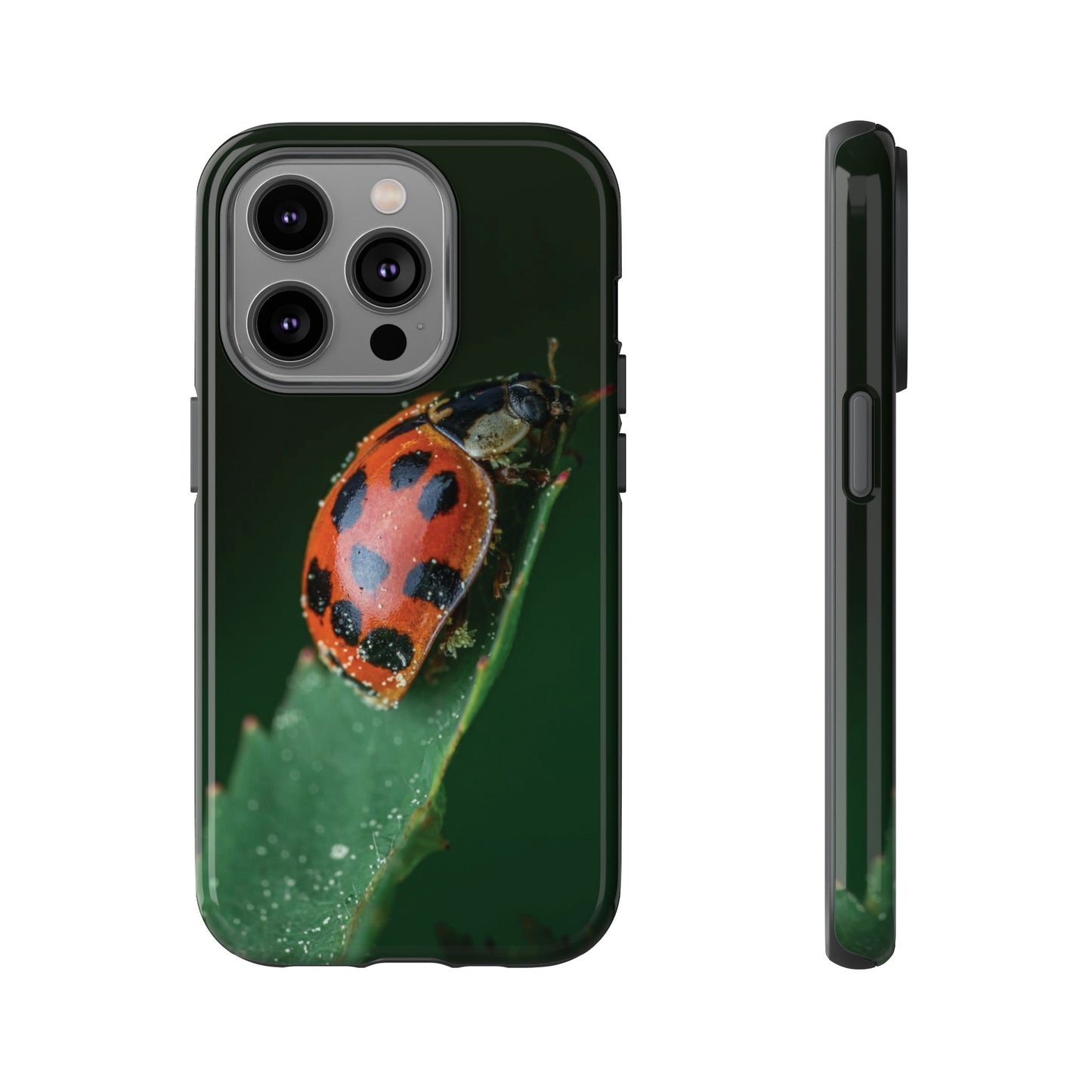 Ladybug Wallpaper Phone Case | iPhone 15 Plus/ Pro, 14, 13, 12| Google Pixel 7, Pro, 5| Samsung Galaxy S23 All Major Phone Models