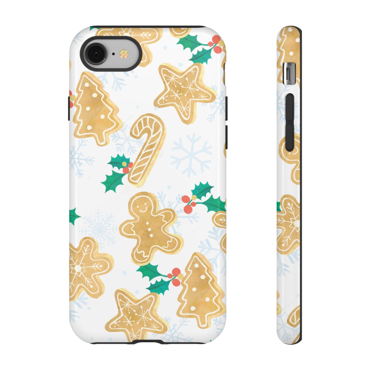 Gingerbread Wallpaper Phone Case | iPhone 15 Plus/ Pro, 14, 13, 12| Google Pixel 7, Pro, 5| Samsung Galaxy S23 All Major Phone Models