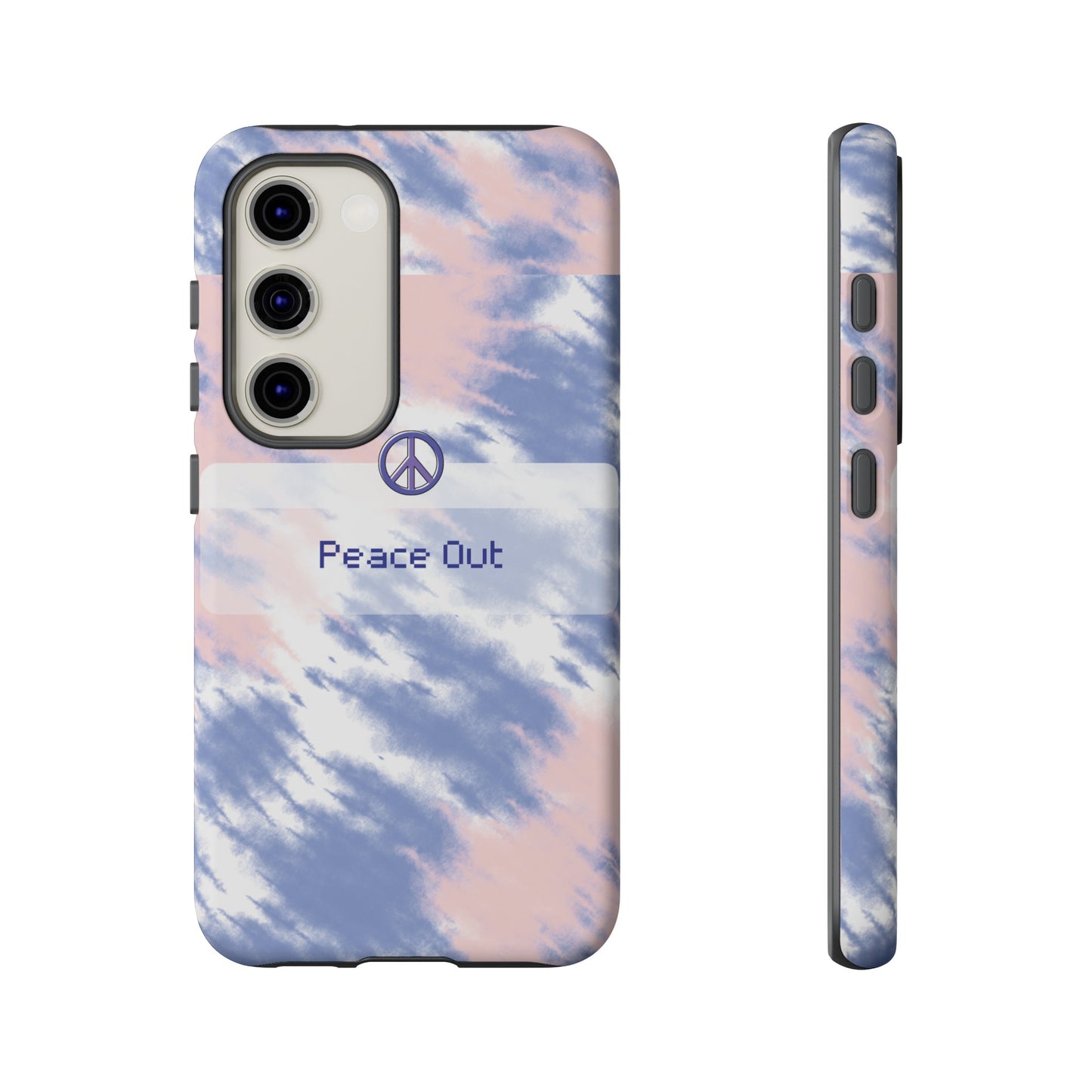 Peace Out Wallpaper Phone Case | iPhone 15 Plus/ Pro, 14, 13, 12| Google Pixel 7, Pro, 5| Samsung Galaxy S23 All Major Phone Models