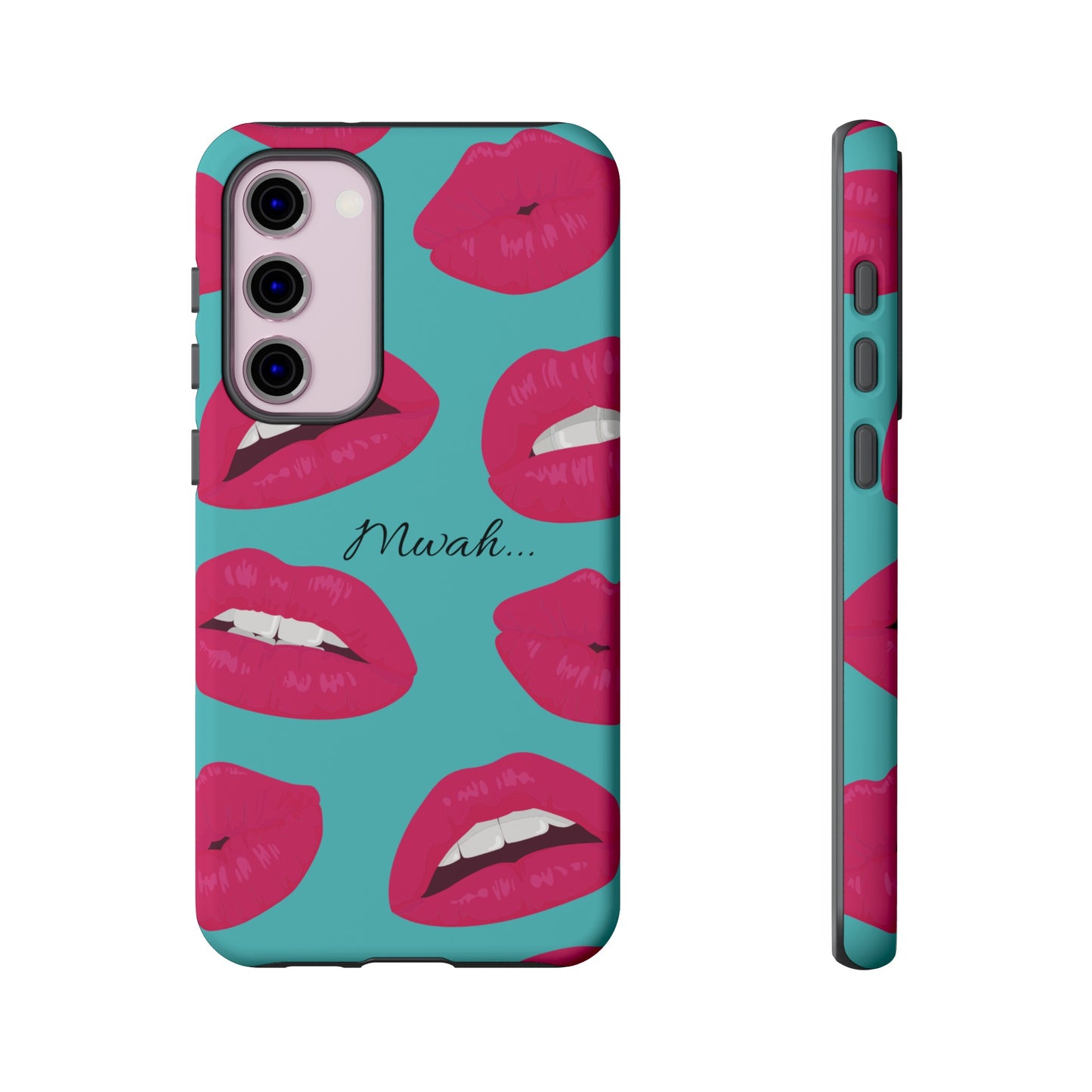 Mwah! Wallpaper Phone Case | iPhone 15 Plus/ Pro, 14, 13, 12| Google Pixel 7, Pro, 5| Samsung Galaxy S23 All Major Phone Models