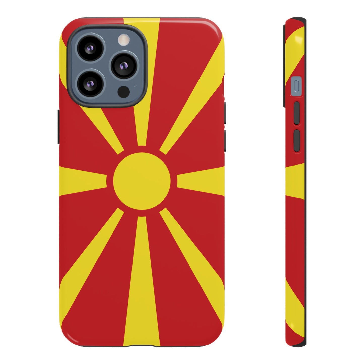 Macedonia Flag Phone Case | iPhone 15 Plus/ Pro, 14, 13, 12| Google Pixel 7, Pro, 5| Samsung Galaxy S23 All Major Phone Models