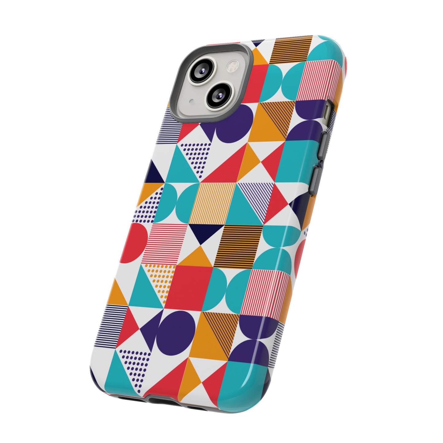 Geometric Patterned Wallpaper Phone Case | iPhone 15 Plus/ Pro, 14, 13, 12| Google Pixel 7, Pro, 5|Samsung Galaxy S23 All Major Phone Models