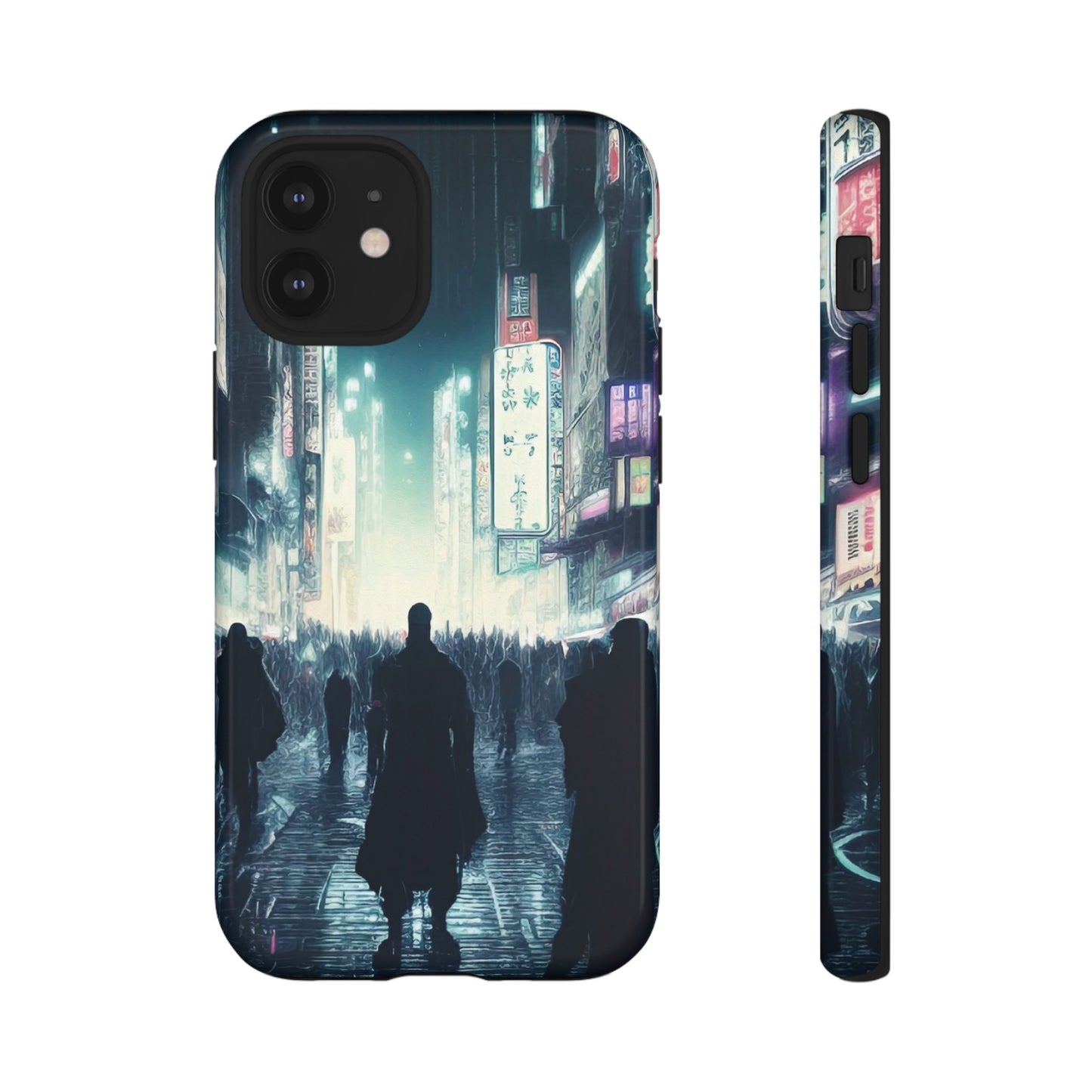 Strangers in the City Wallpaper Phone Case | iPhone 15 Plus/ Pro, 14, 13, 12| Google Pixel 7, Pro, 5| Samsung Galaxy S23 All Major Phone Models