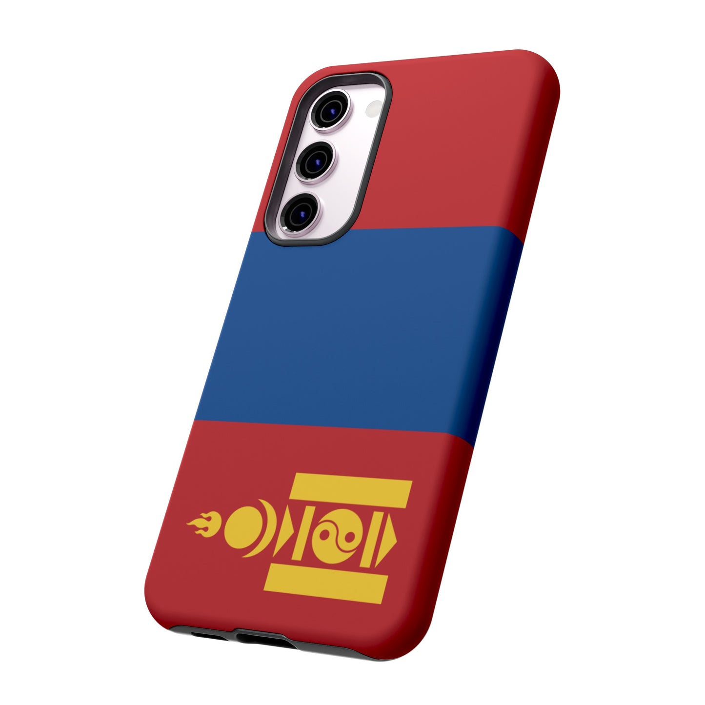 Mongolia Flag Phone Case | iPhone 15 Plus/ Pro, 14, 13, 12| Google Pixel 7, Pro, 5| Samsung Galaxy S23 All Major Phone Models