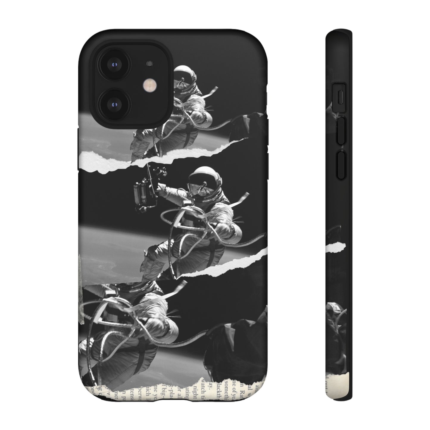 Astronaut Collage Phone Case | iPhone 15 Plus/ Pro, 14, 13, 12| Google Pixel 7, Pro, 5| Samsung Galaxy S23 All Major Phone Models