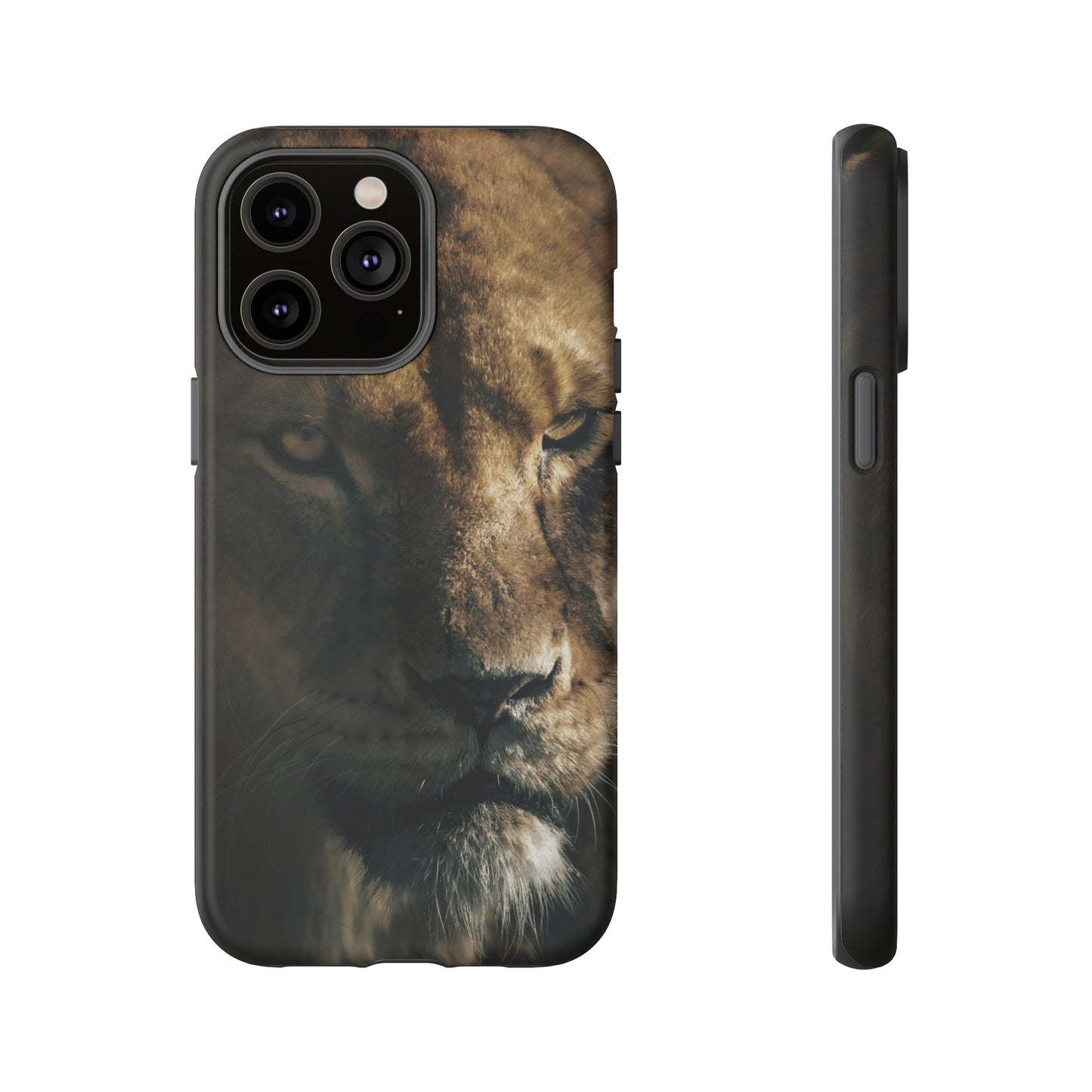 Lion Wallpaper Phone Case | iPhone 15 Plus/ Pro, 14, 13, 12| Google Pixel 7, Pro, 5| Samsung Galaxy S23 All Major Phone Models