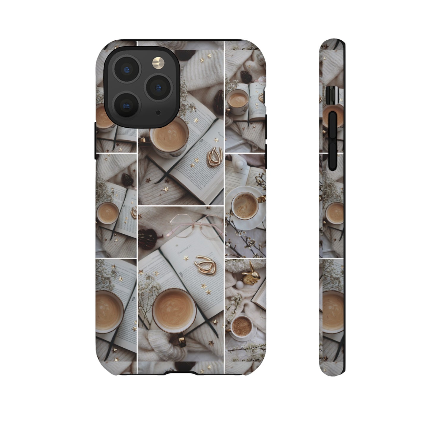 Coffee Collage Wallpaper Phone Case | iPhone 15 Plus/ Pro, 14, 13, 12| Google Pixel 7, Pro, 5| Samsung Galaxy S23 All Major Phone Models