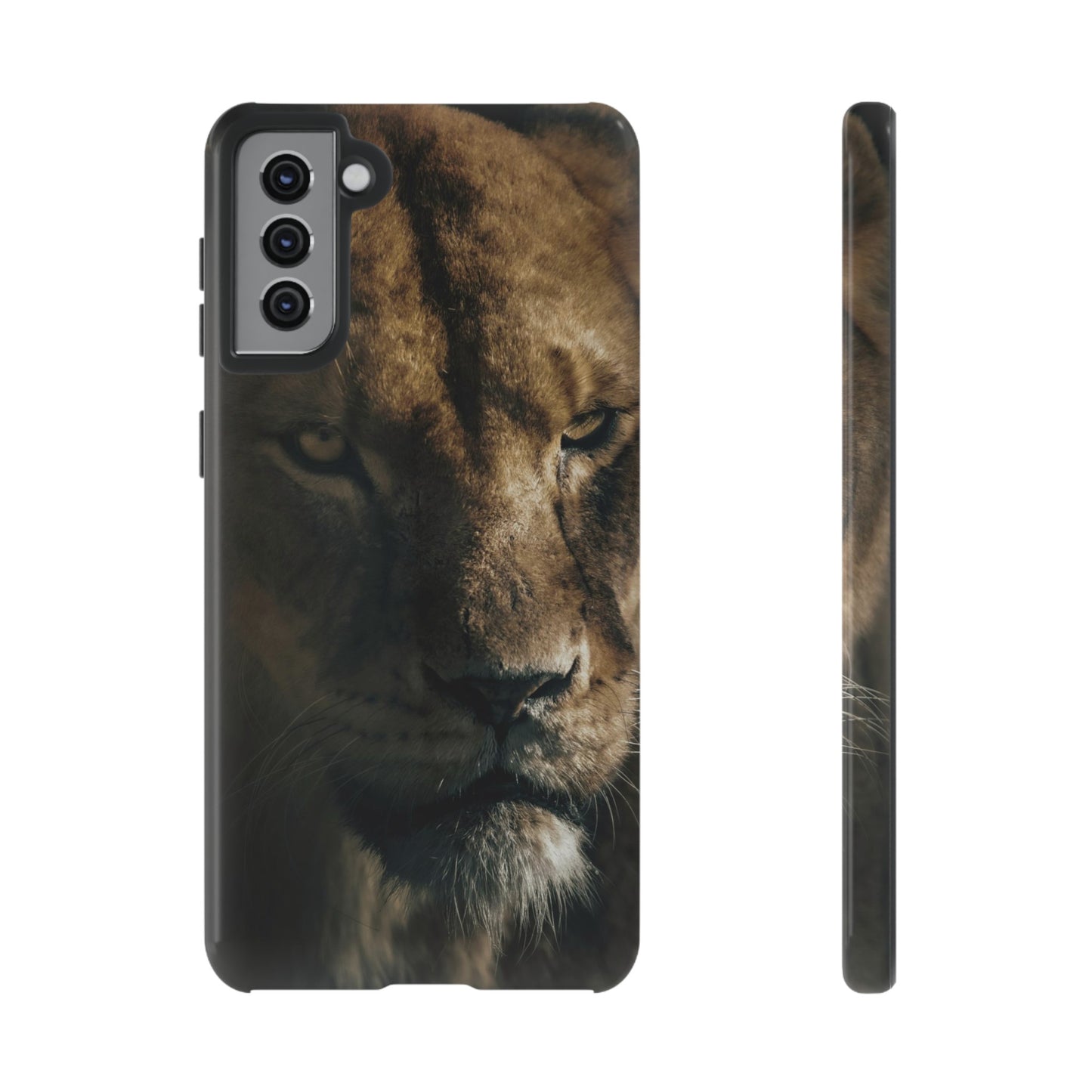 Lion Wallpaper Phone Case | iPhone 15 Plus/ Pro, 14, 13, 12| Google Pixel 7, Pro, 5| Samsung Galaxy S23 All Major Phone Models