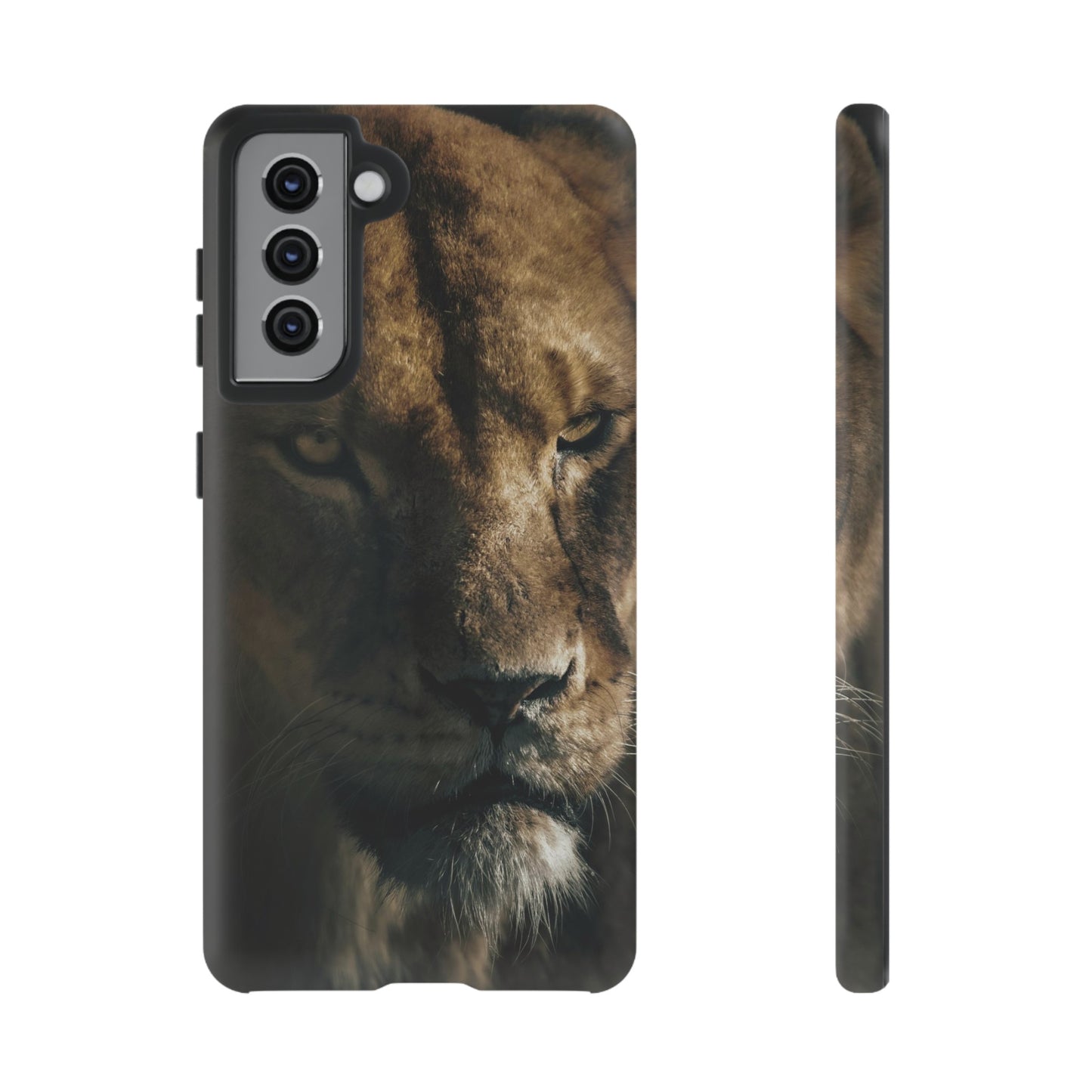 Lion Wallpaper Phone Case | iPhone 15 Plus/ Pro, 14, 13, 12| Google Pixel 7, Pro, 5| Samsung Galaxy S23 All Major Phone Models